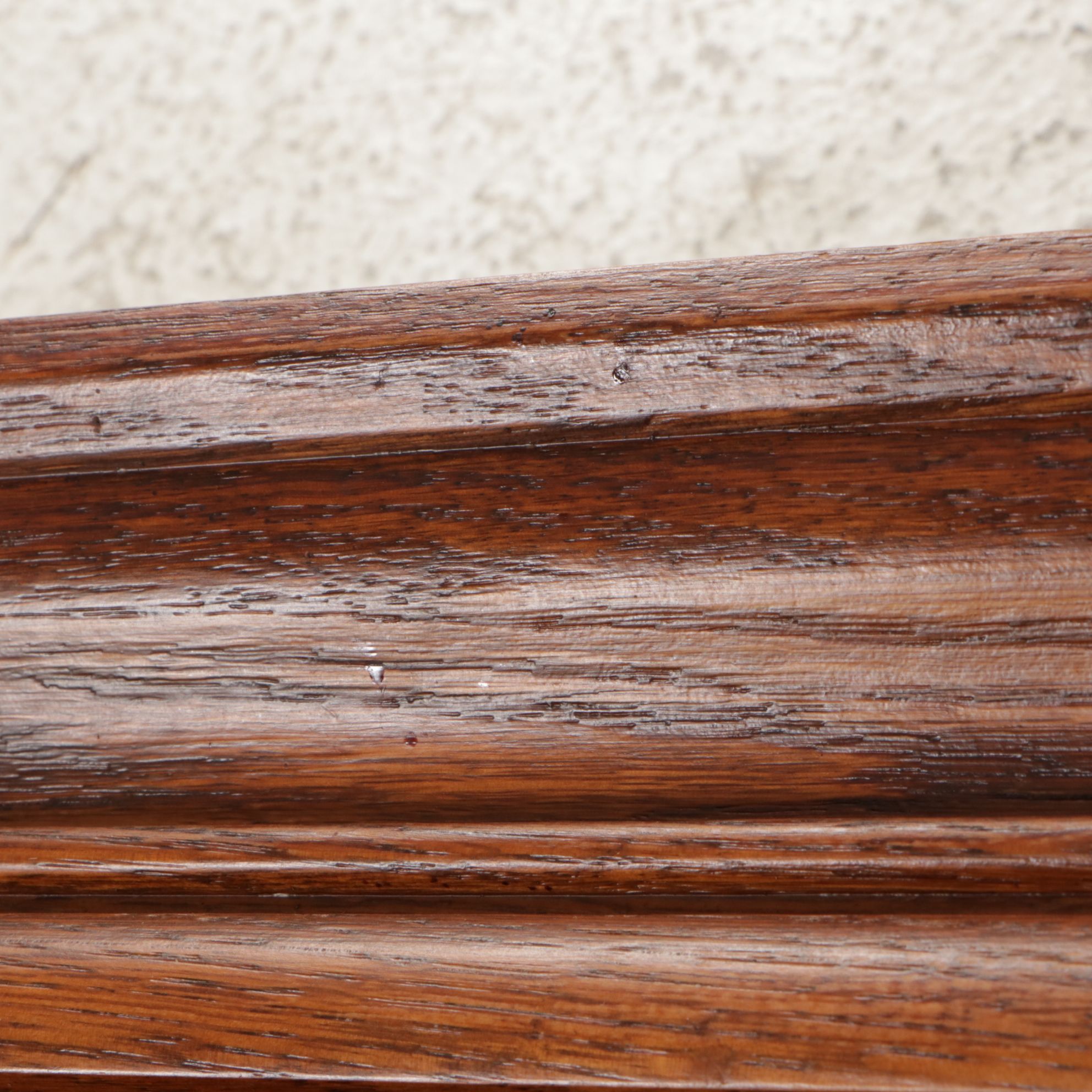 Verichron Battery Operated Wall Clock in Oak Case