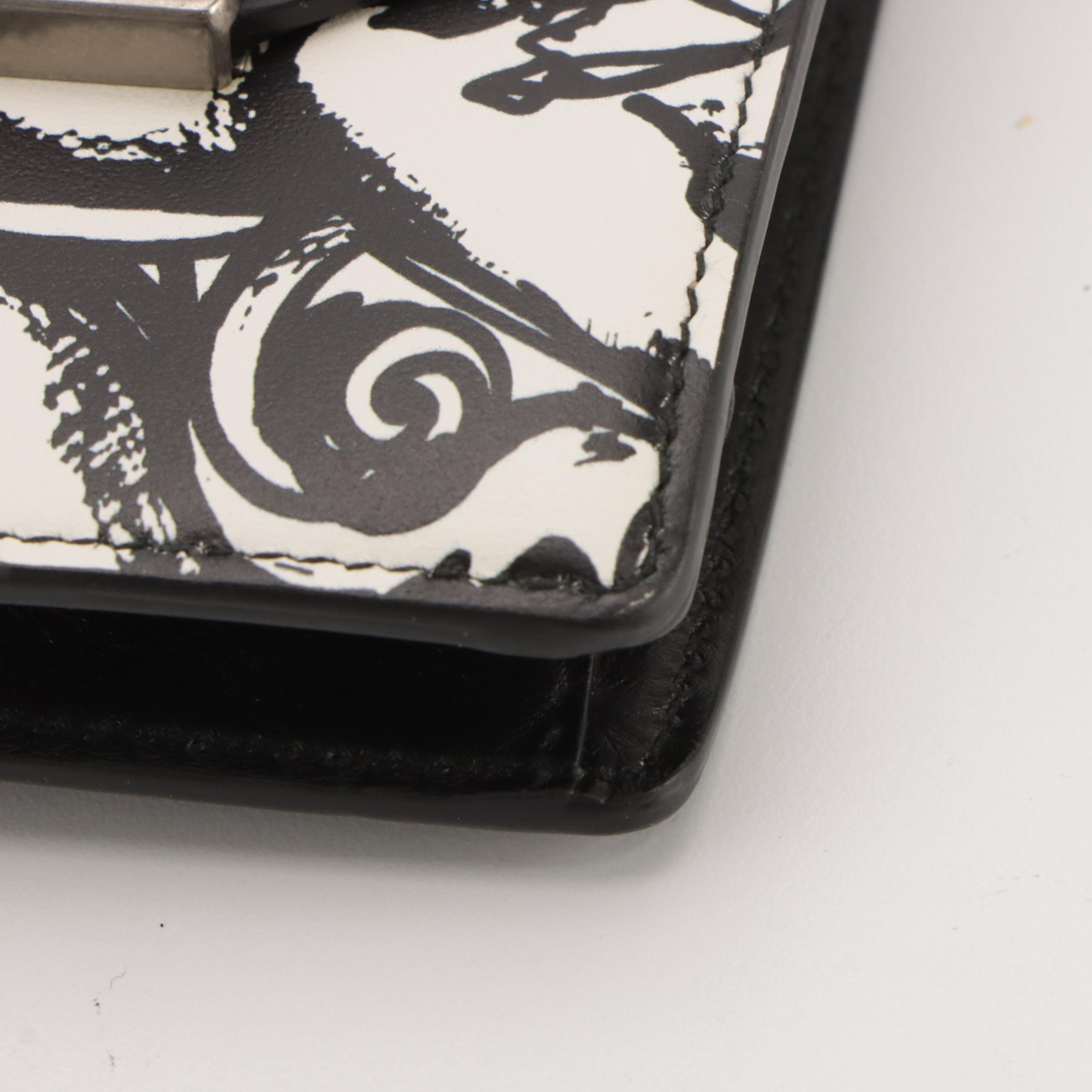 Prada Flap Bag 1BD156 in City Calf Stamp Leather