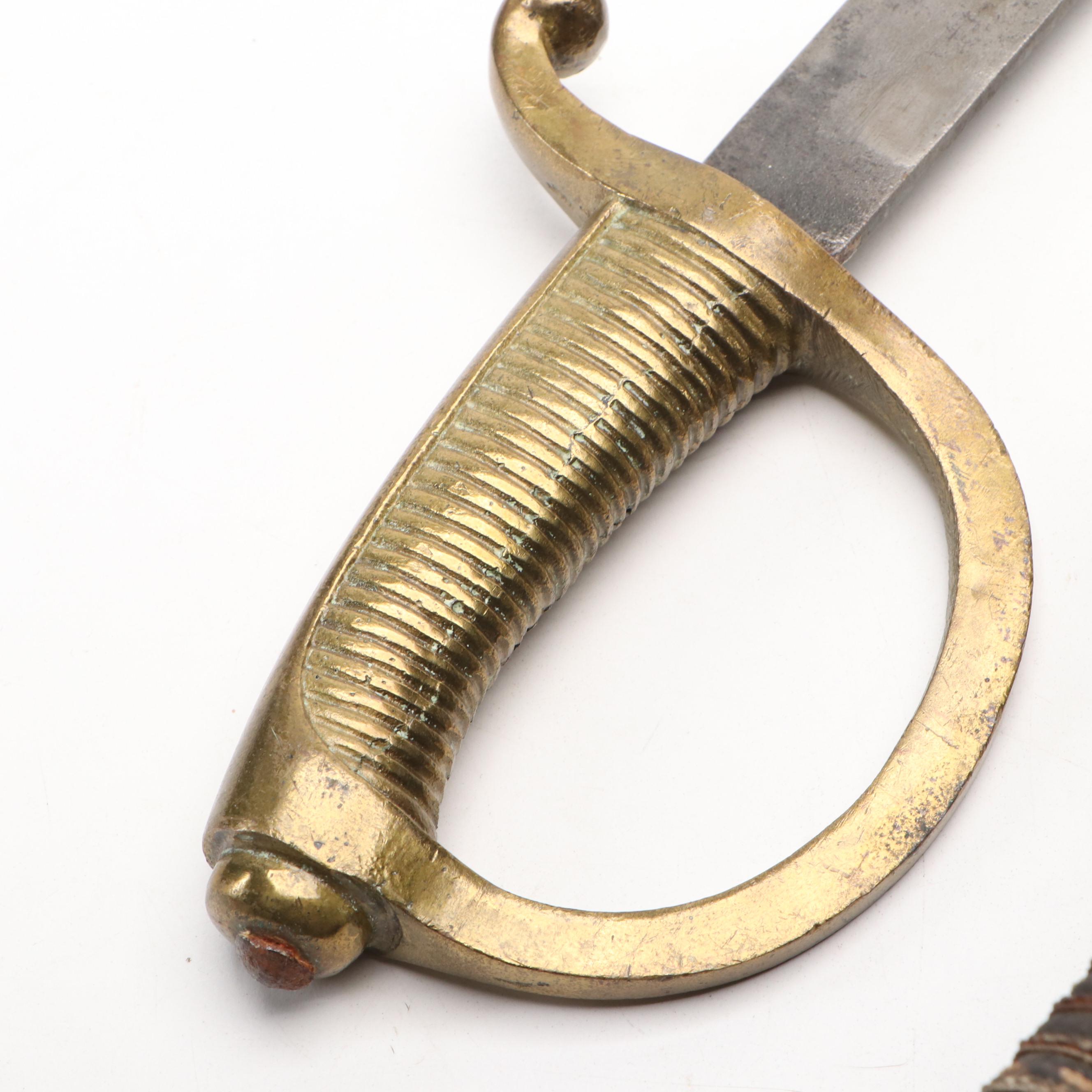 Fencing Foil, Cavalry Saber and One-Handed Flail