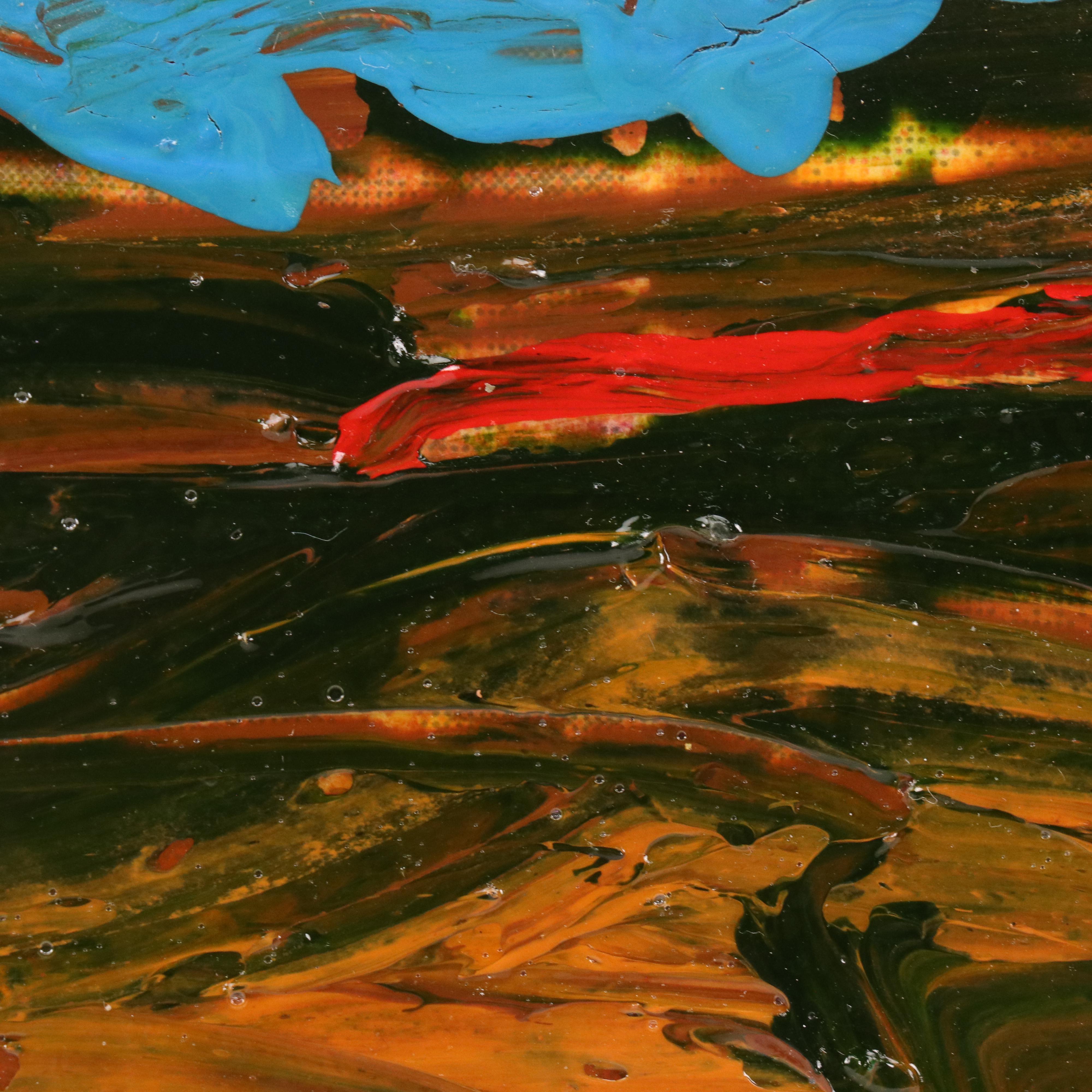 Harry Hilson Modern Landscape Acrylic Painting