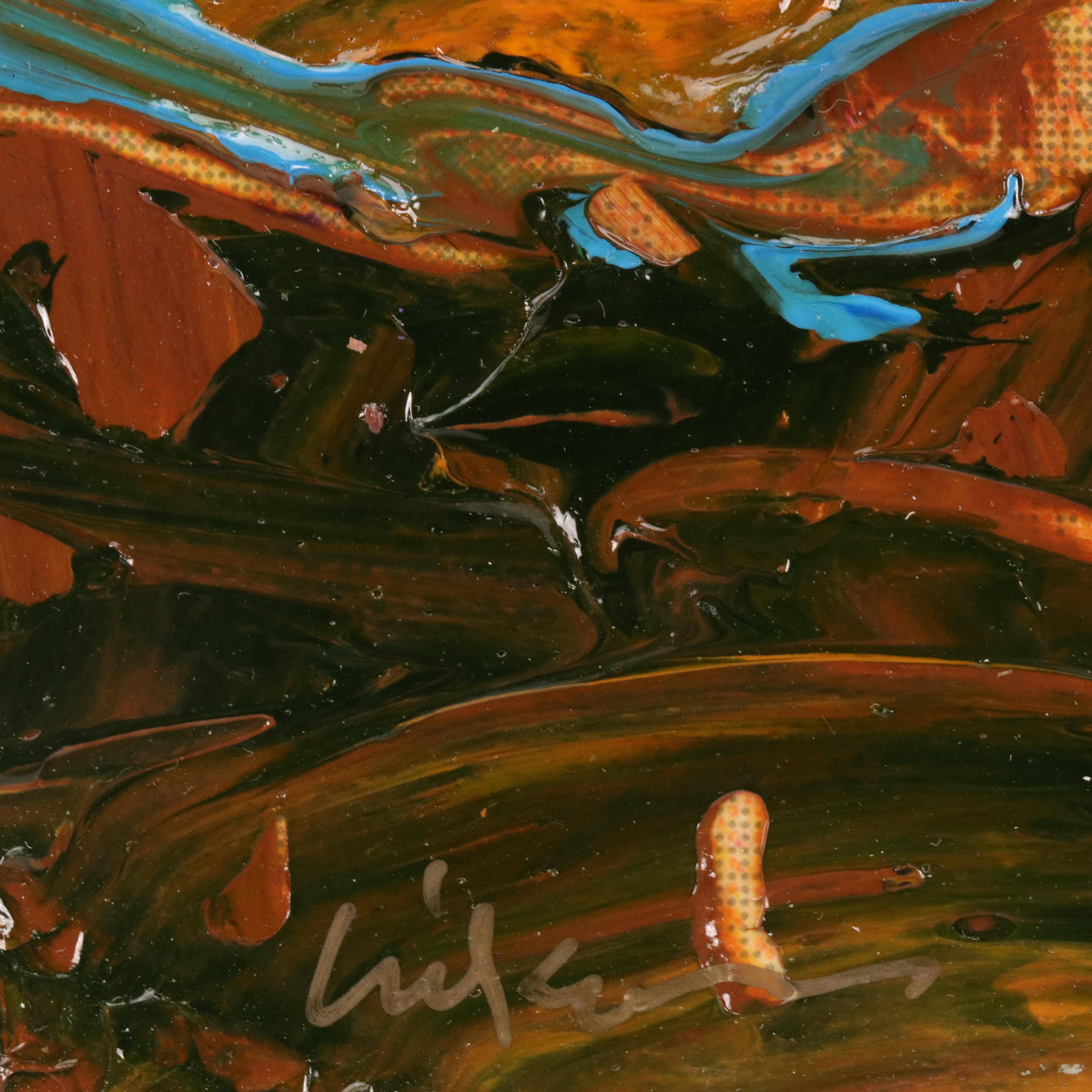 Harry Hilson Modern Landscape Acrylic Painting