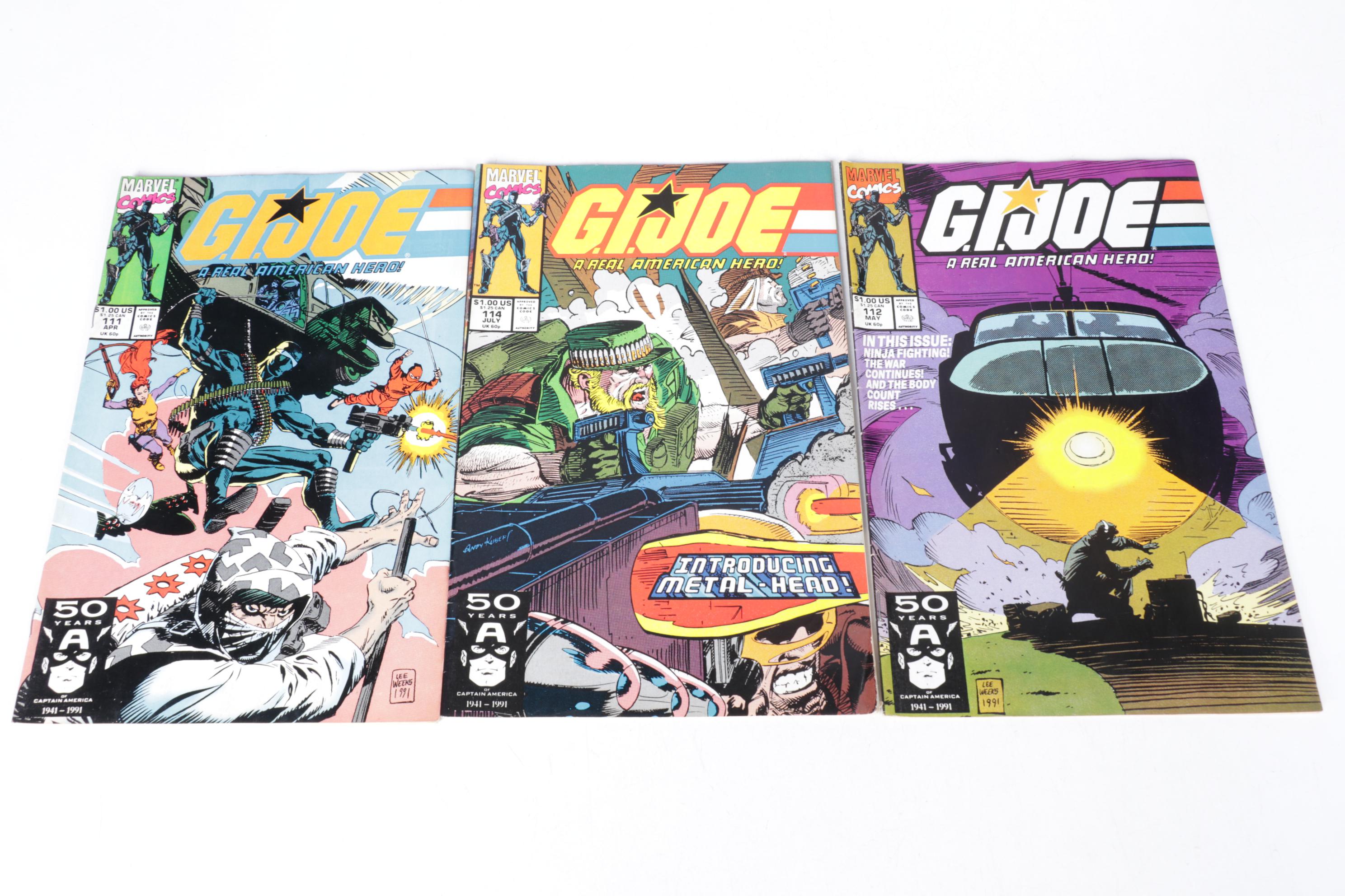 Marvel Comics "G.I. Joe" Comic Book Collection