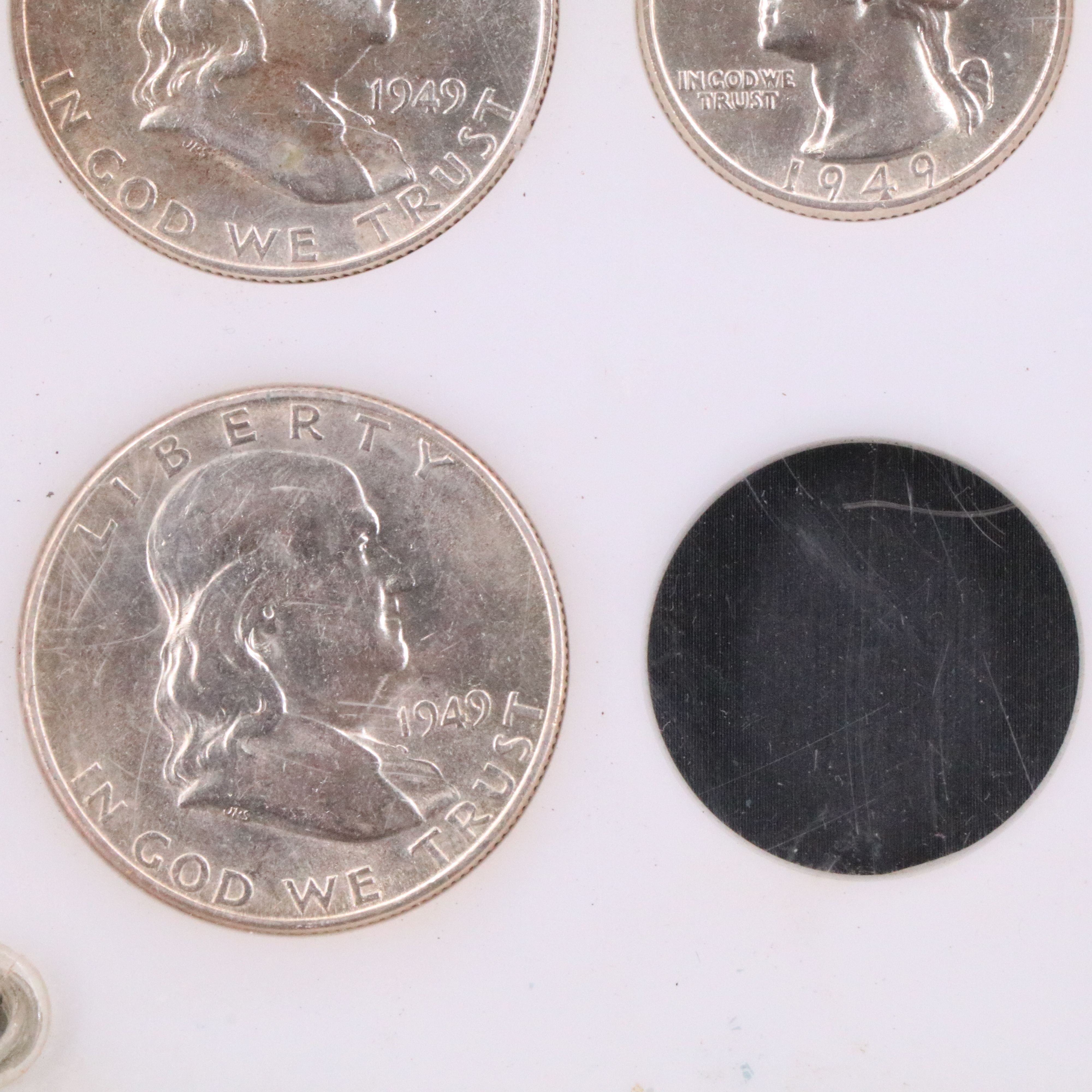 1949 U.S. Mint sets from Philadelphia, Denver, and San Francisco