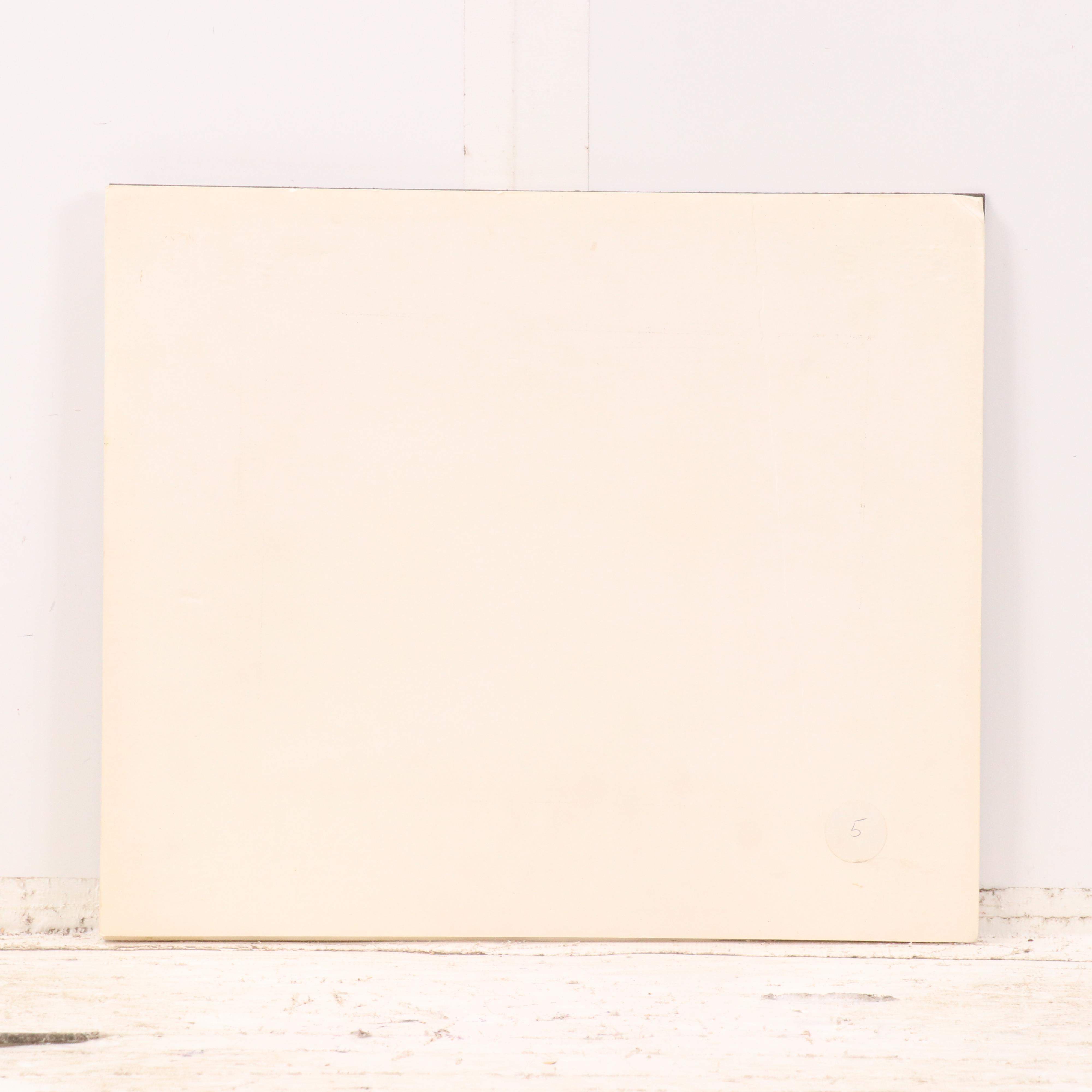 Harry Hilson Modern Landscape Acrylic Painting