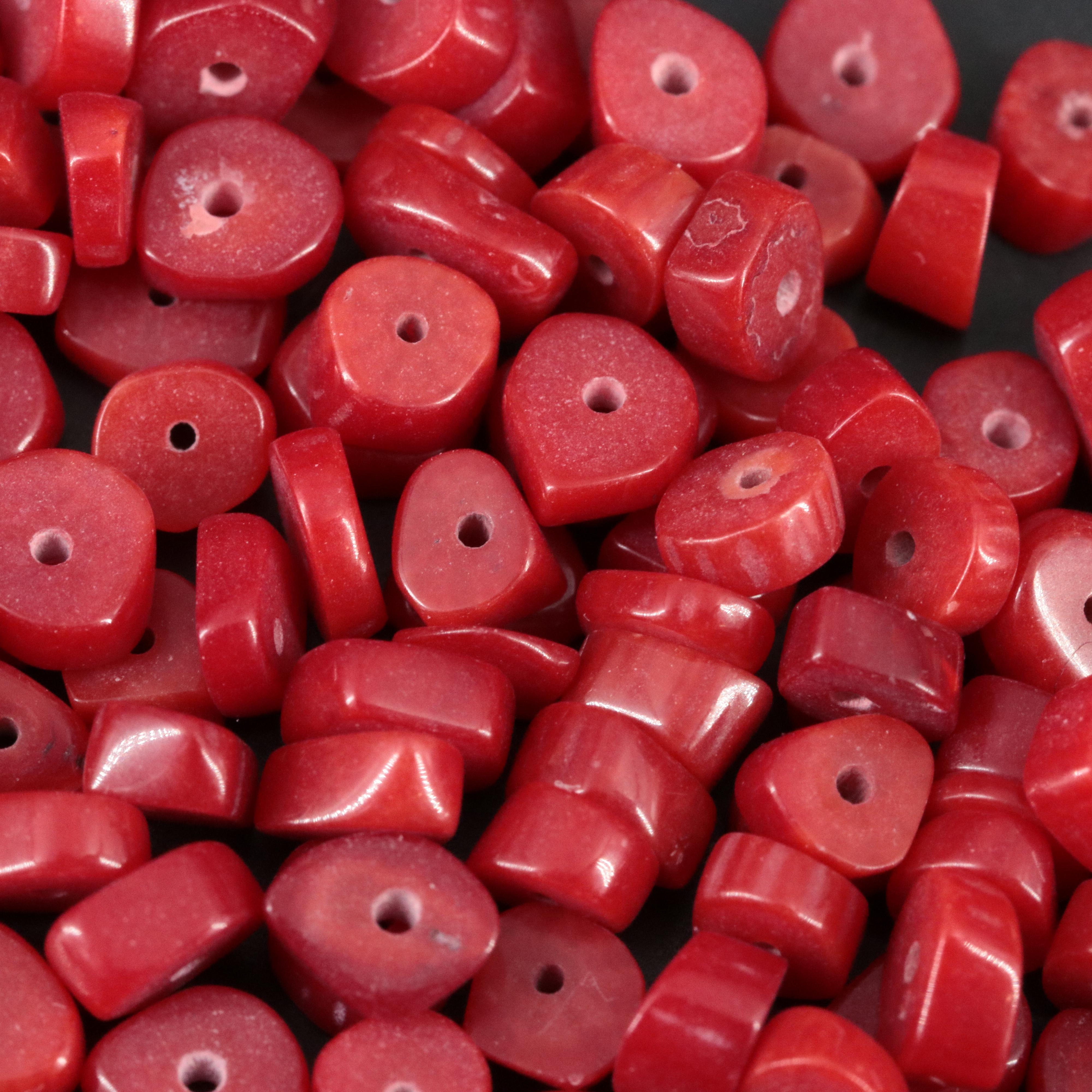 Loose Coral and Faux Coral Lot