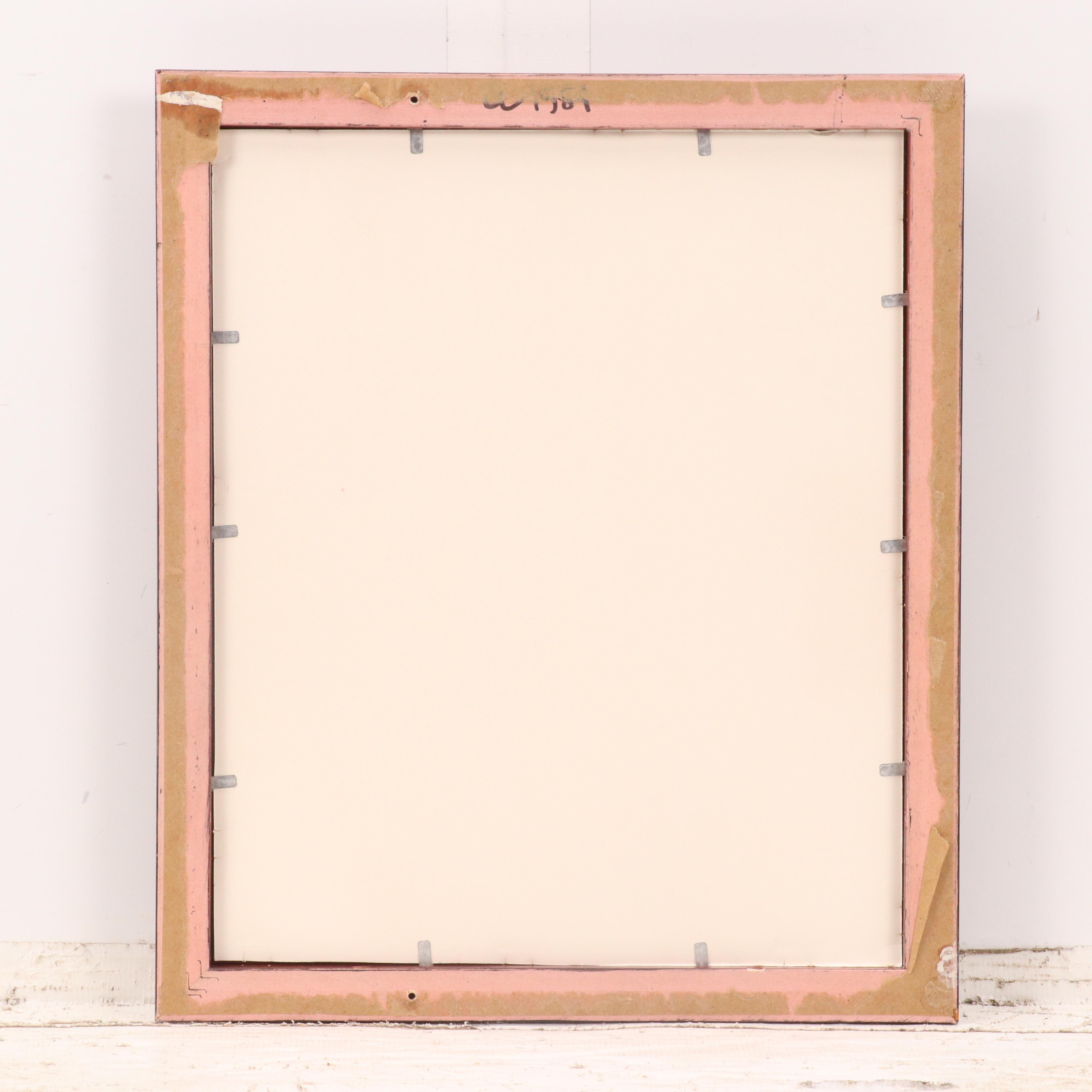 Gustave Baumann Woodcut "December" from "All the Year Round," 1912