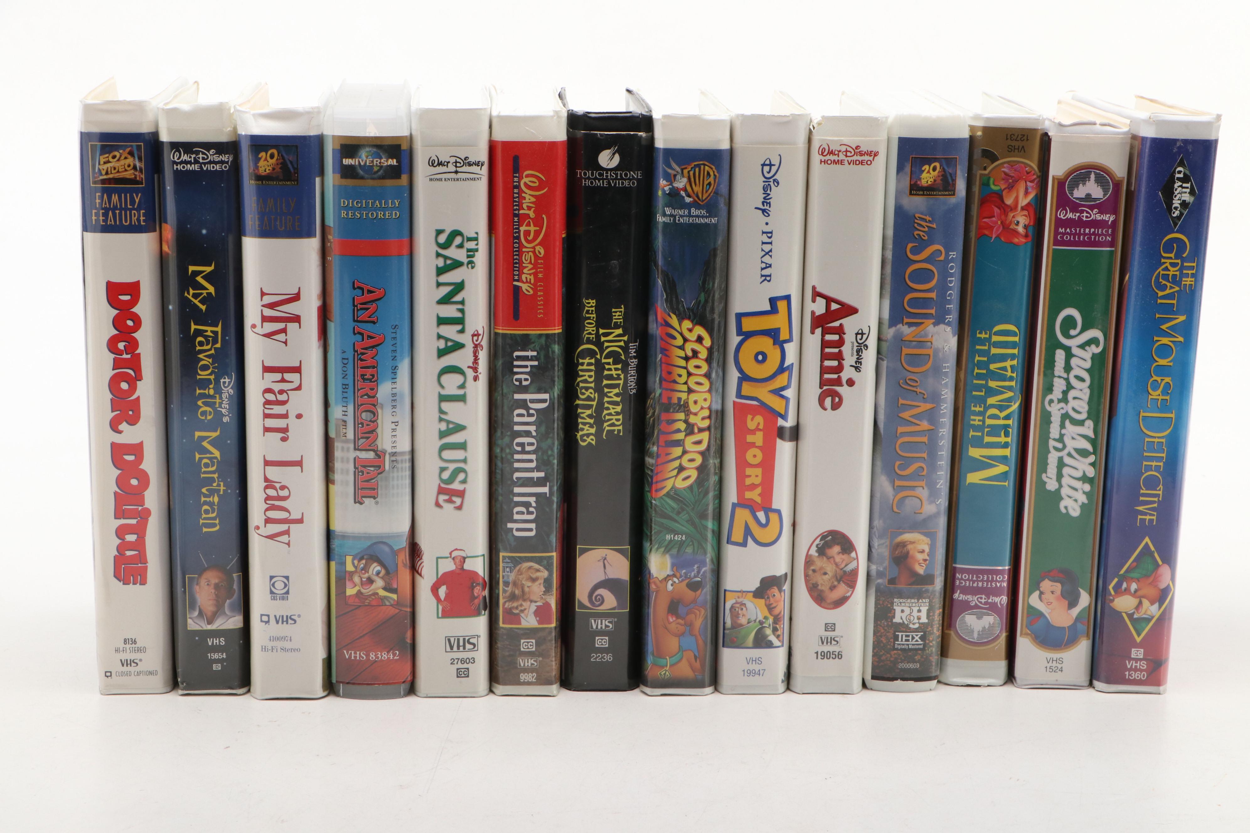 "My Fair Lady," "The Parent Trap," "The Rescuers," and More VHS Tape Movies
