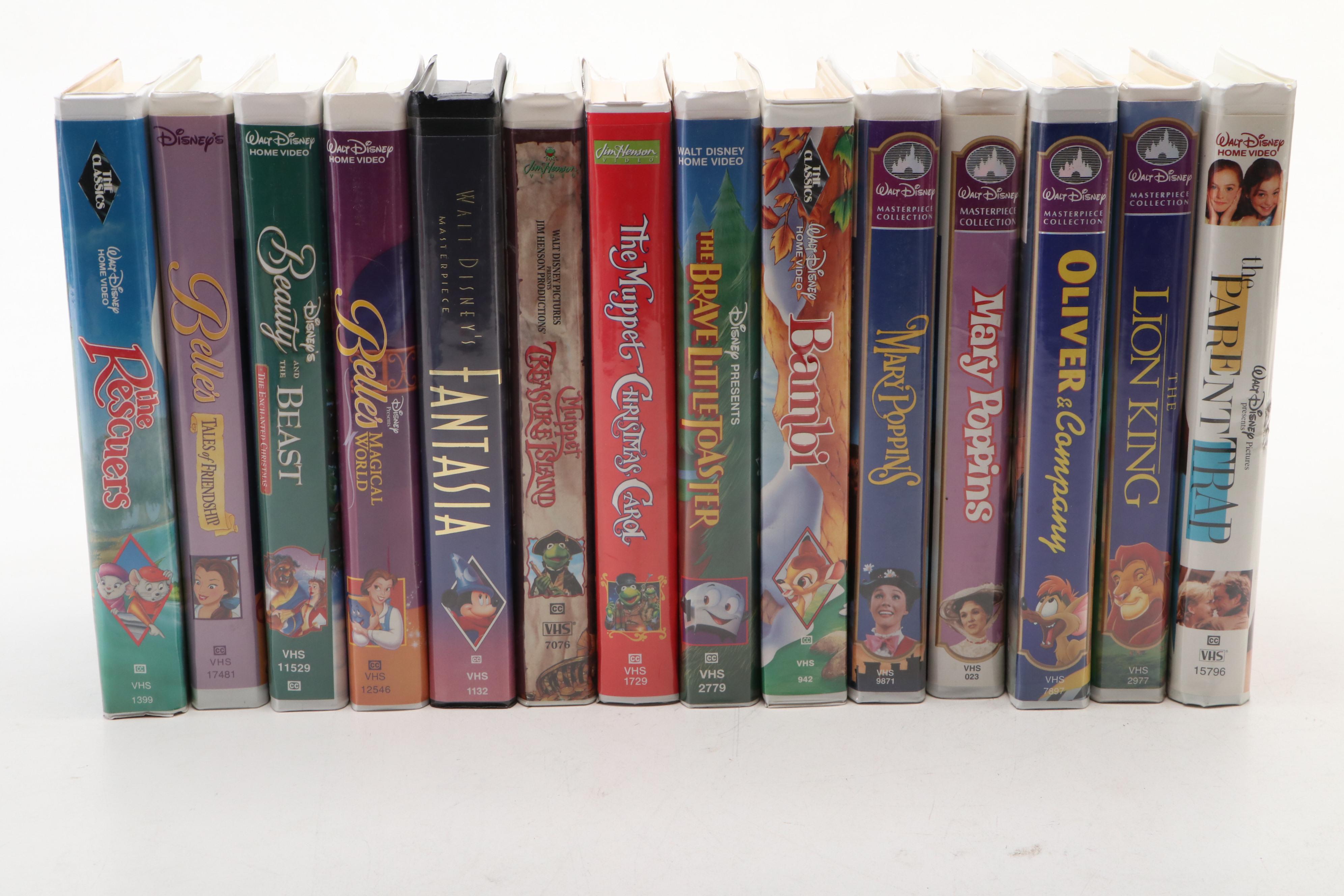 "My Fair Lady," "The Parent Trap," "The Rescuers," and More VHS Tape Movies