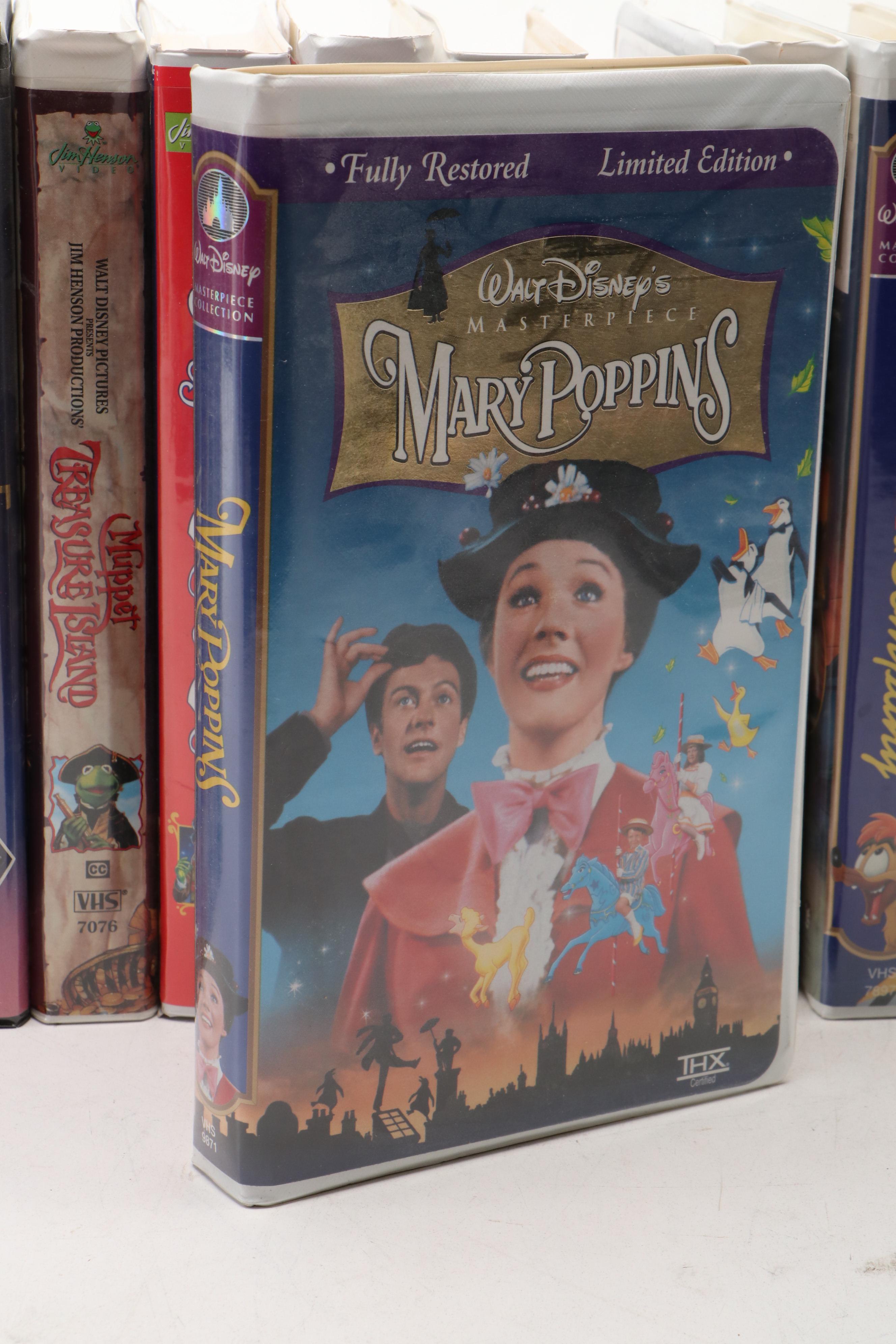 "My Fair Lady," "The Parent Trap," "The Rescuers," and More VHS Tape Movies