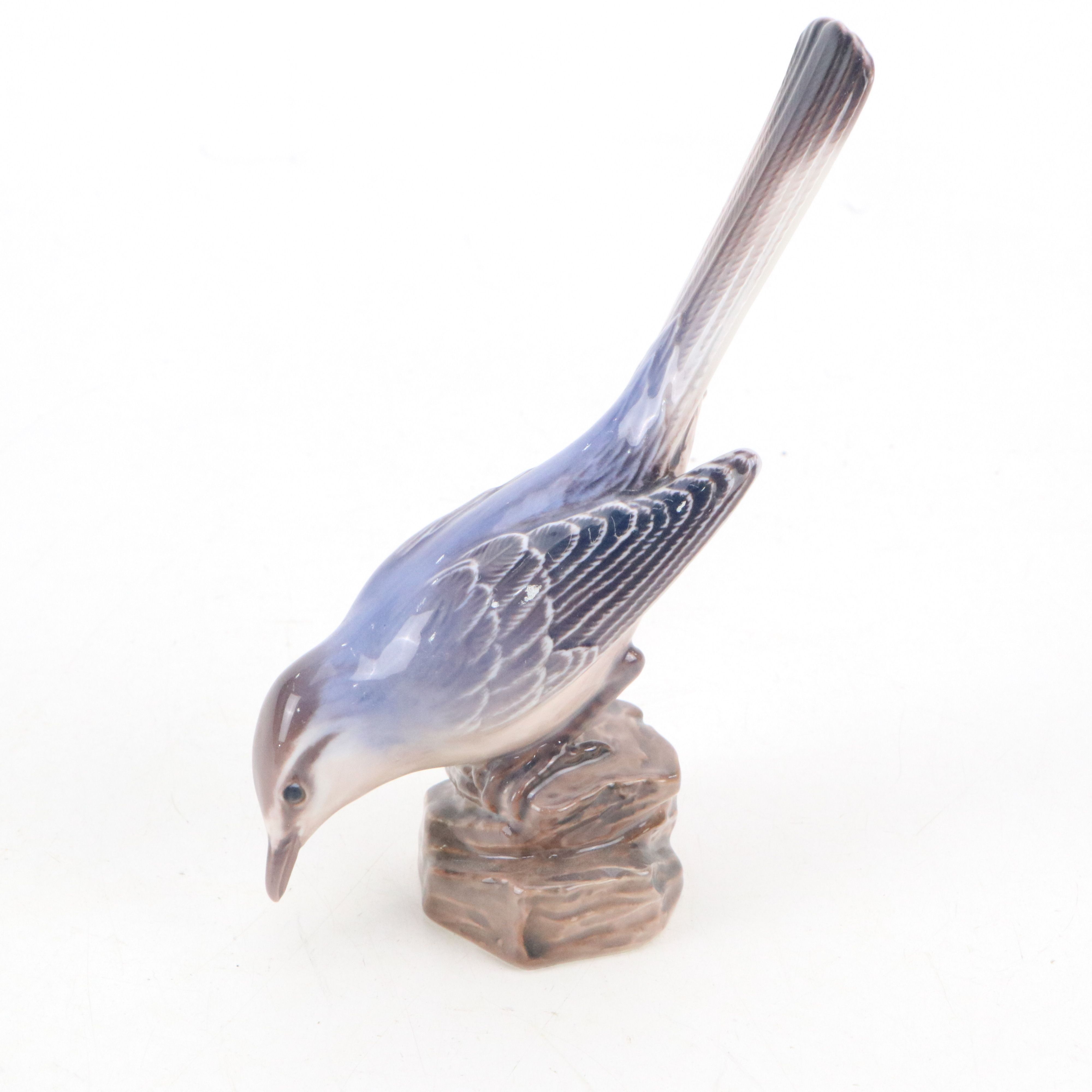 Adderley, Dahl Jensen and Boehm Glazed Ceramic and Bisque Porcelain Birds