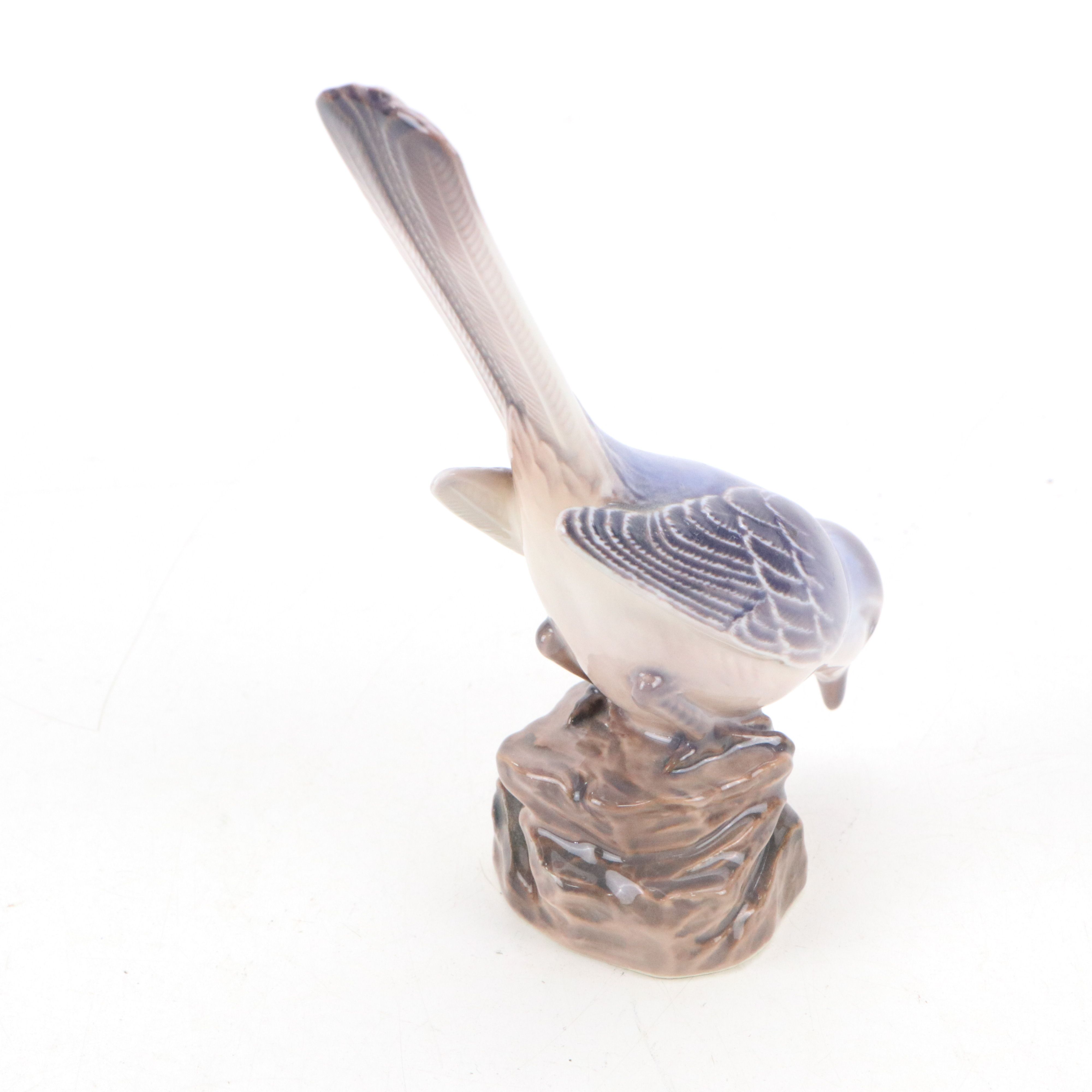 Adderley, Dahl Jensen and Boehm Glazed Ceramic and Bisque Porcelain Birds