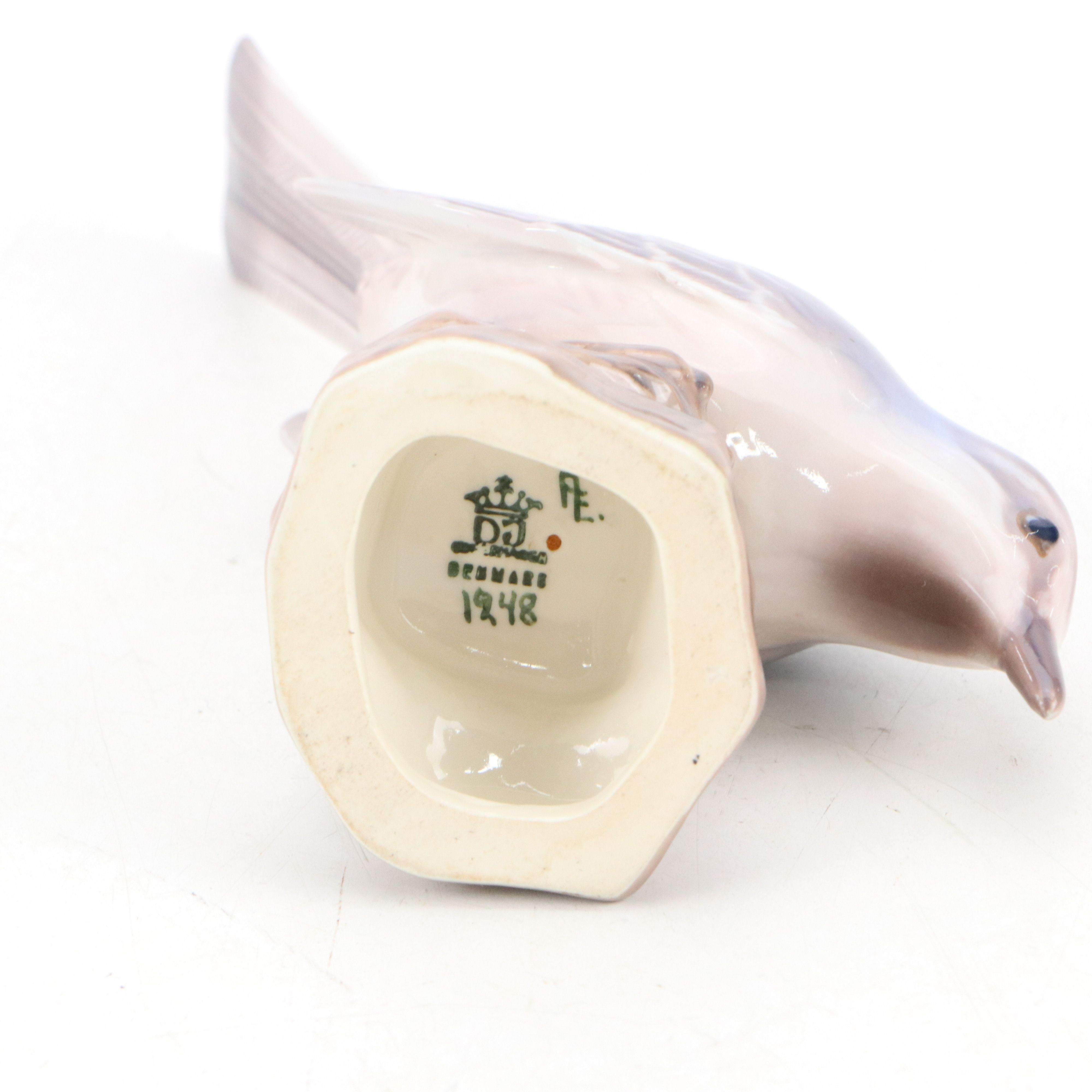 Adderley, Dahl Jensen and Boehm Glazed Ceramic and Bisque Porcelain Birds