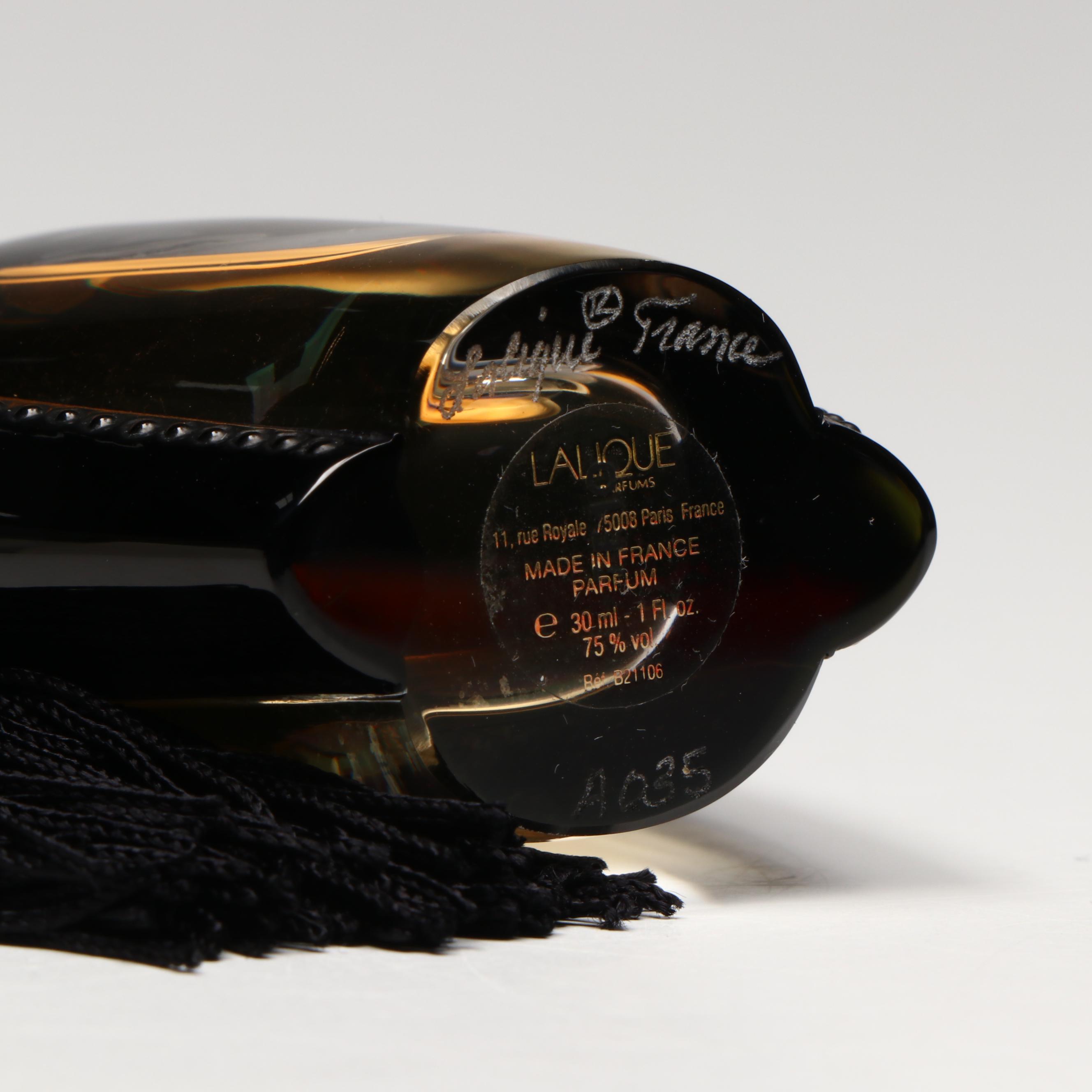 Lalique Flacon Collection "Schéhérazade" Crystal Perfume Bottle, 2008