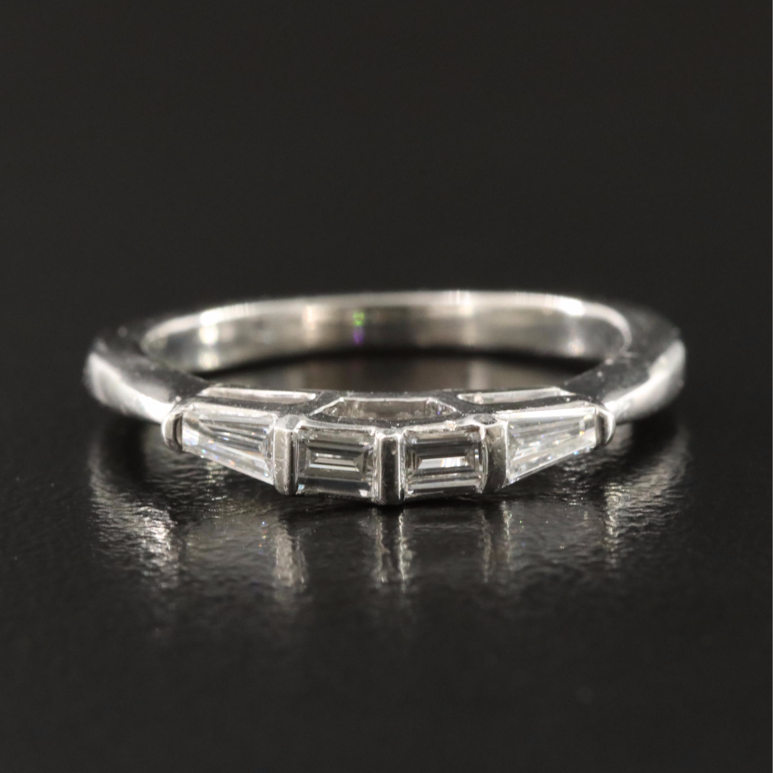 Platinum 0.30 CTW Diamond Band