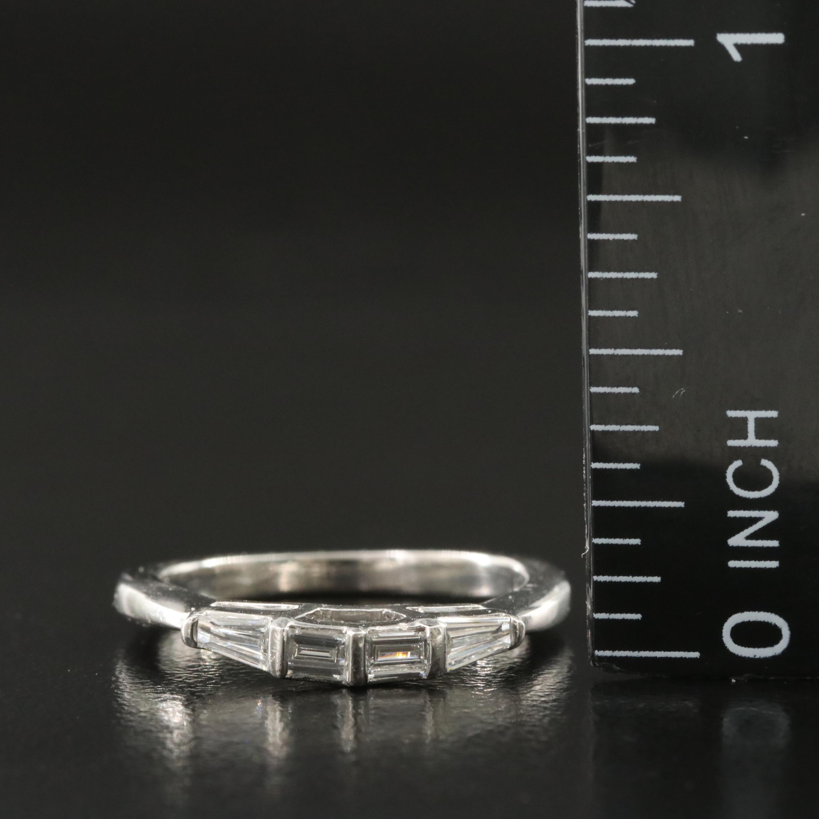 Platinum 0.30 CTW Diamond Band