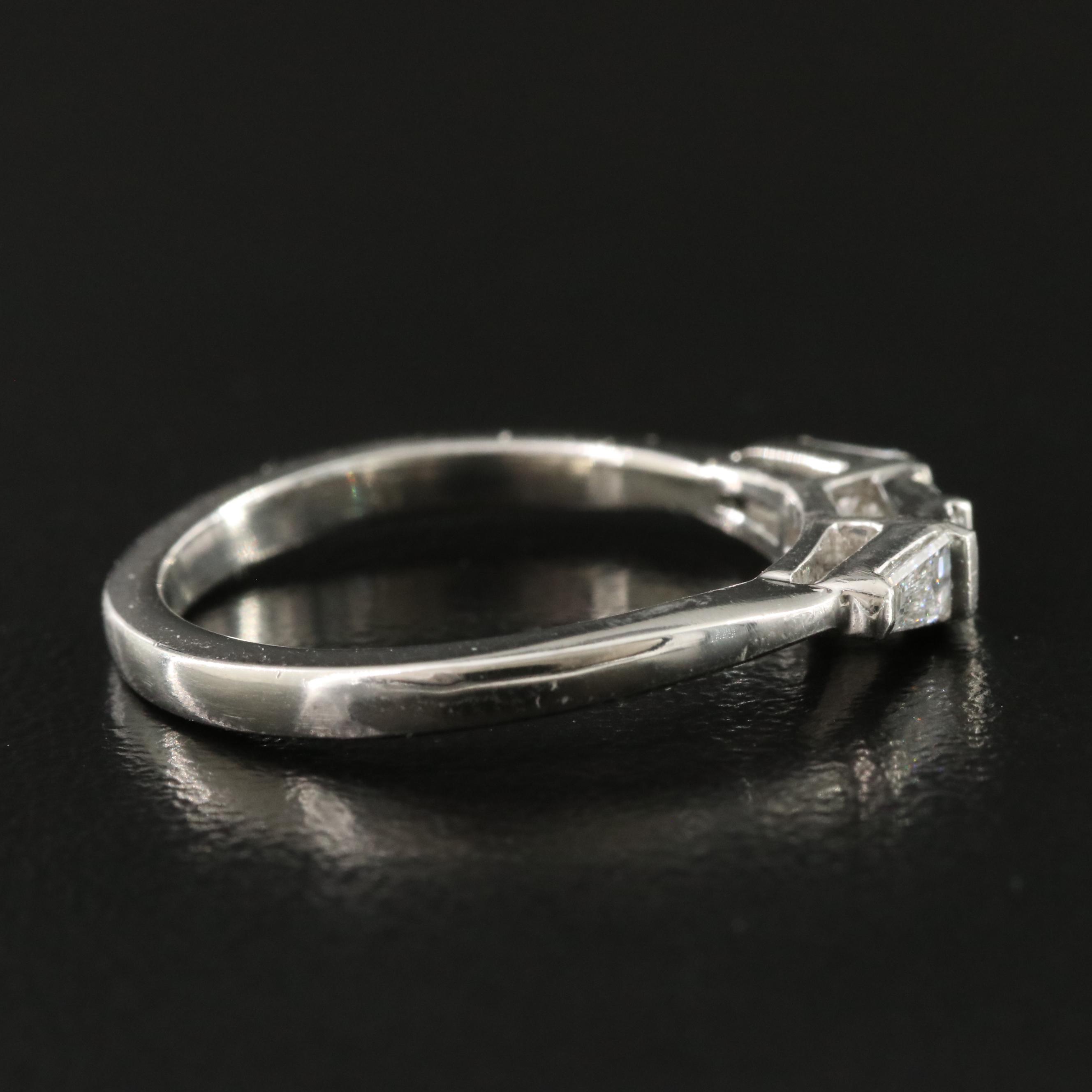 Platinum 0.30 CTW Diamond Band