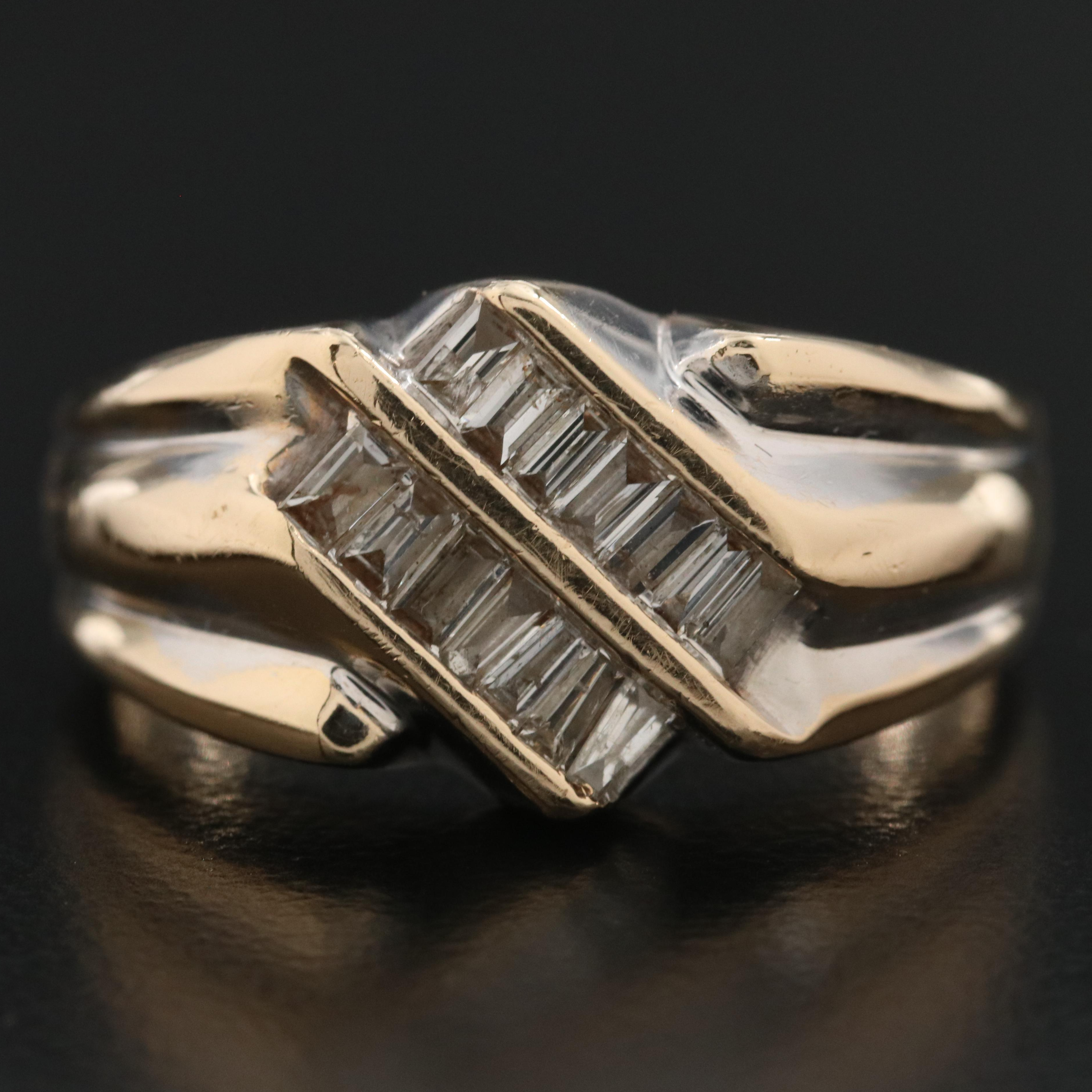 14K 0.56 CTW Diamond Ring