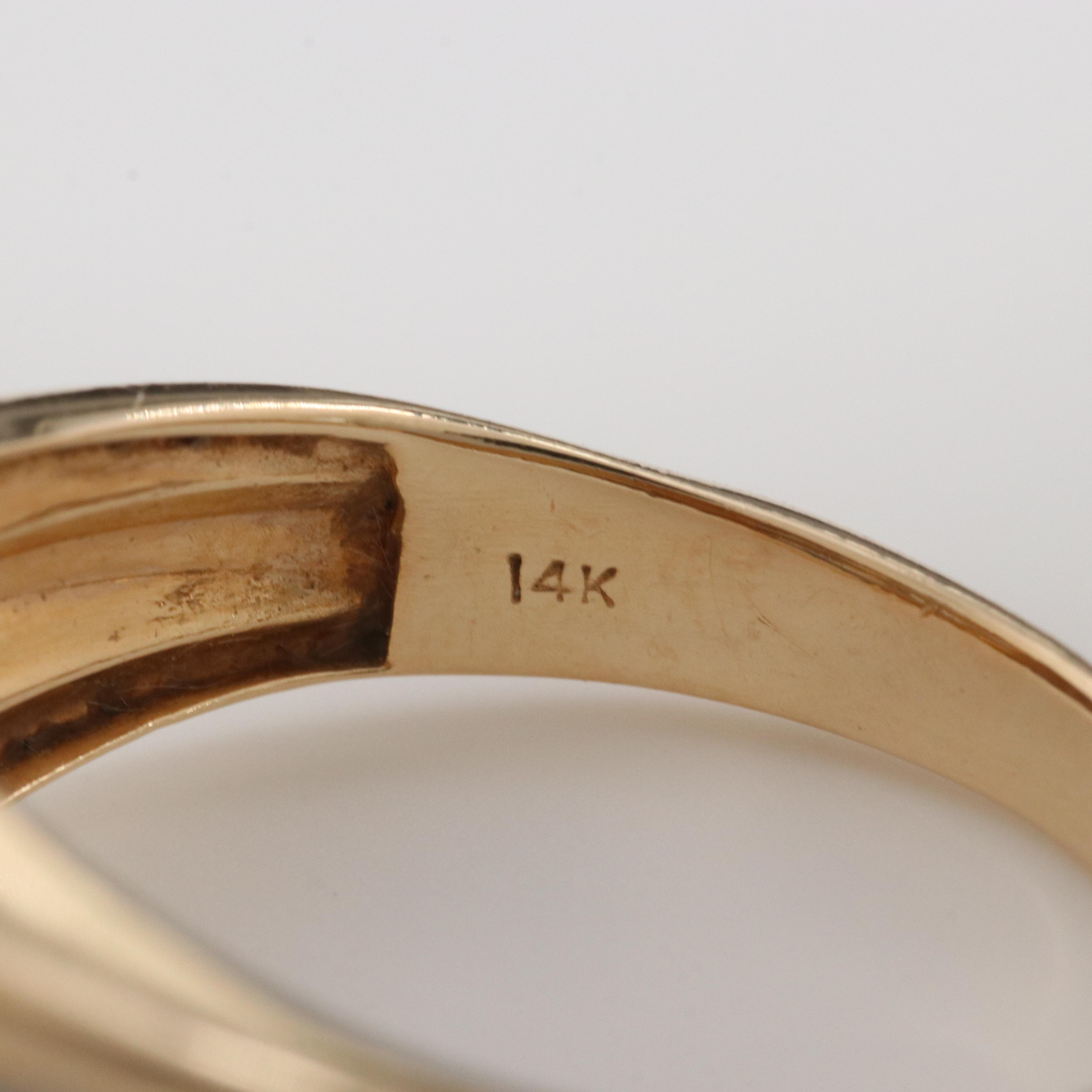 14K 0.56 CTW Diamond Ring