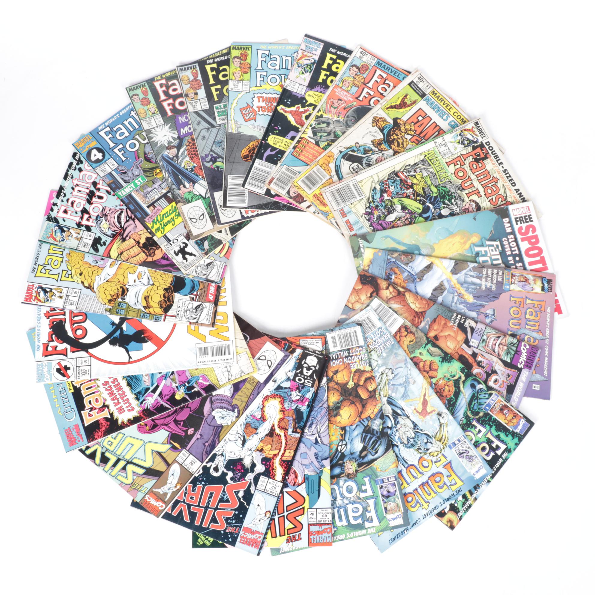 Bronze to Modern Age Marvel Comics Fantastic Four Comic Collection