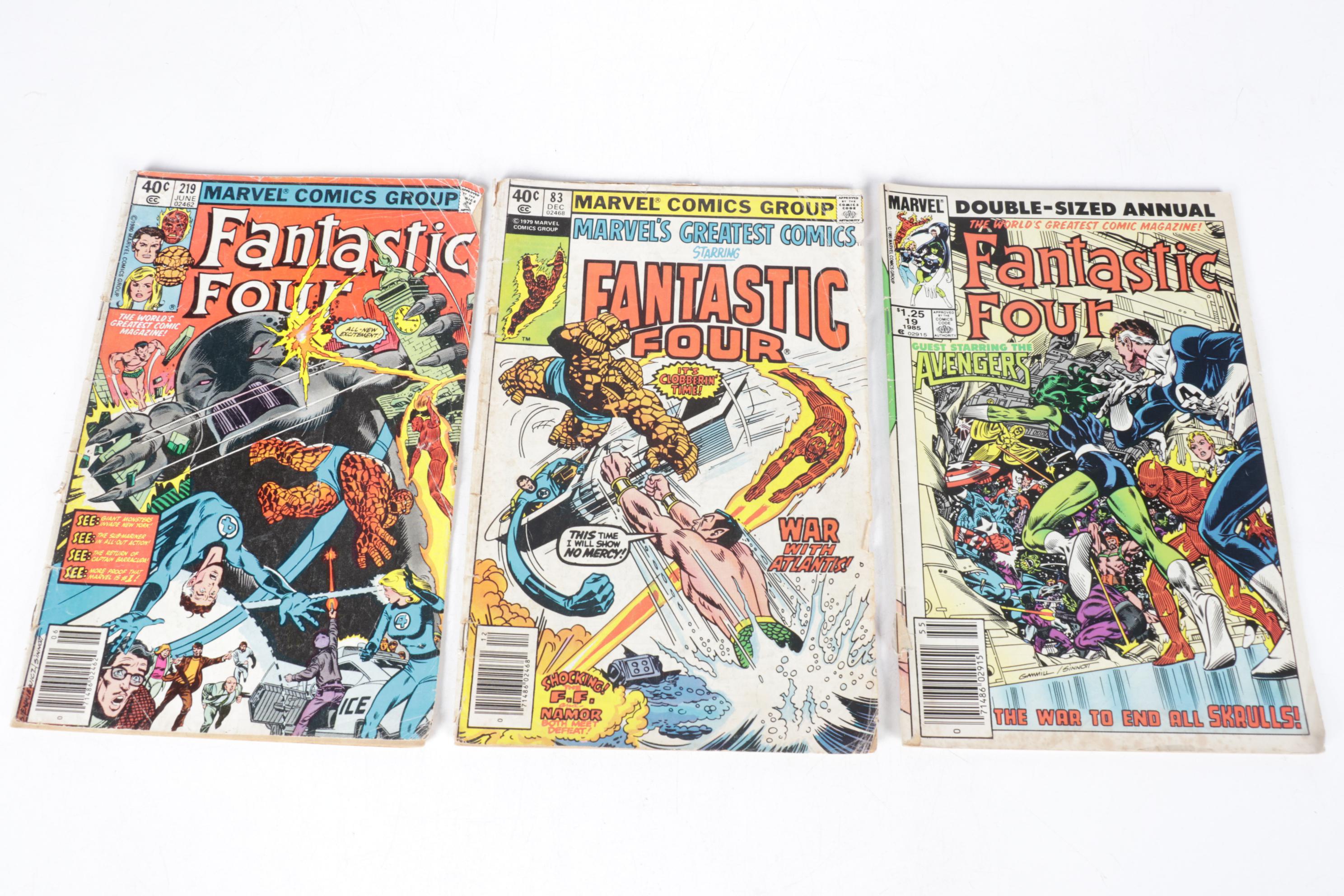 Bronze to Modern Age Marvel Comics Fantastic Four Comic Collection