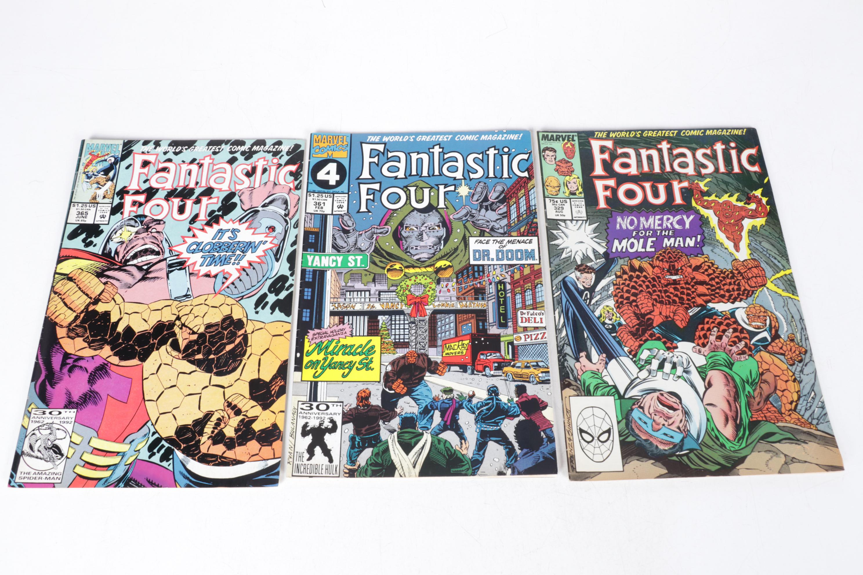 Bronze to Modern Age Marvel Comics Fantastic Four Comic Collection