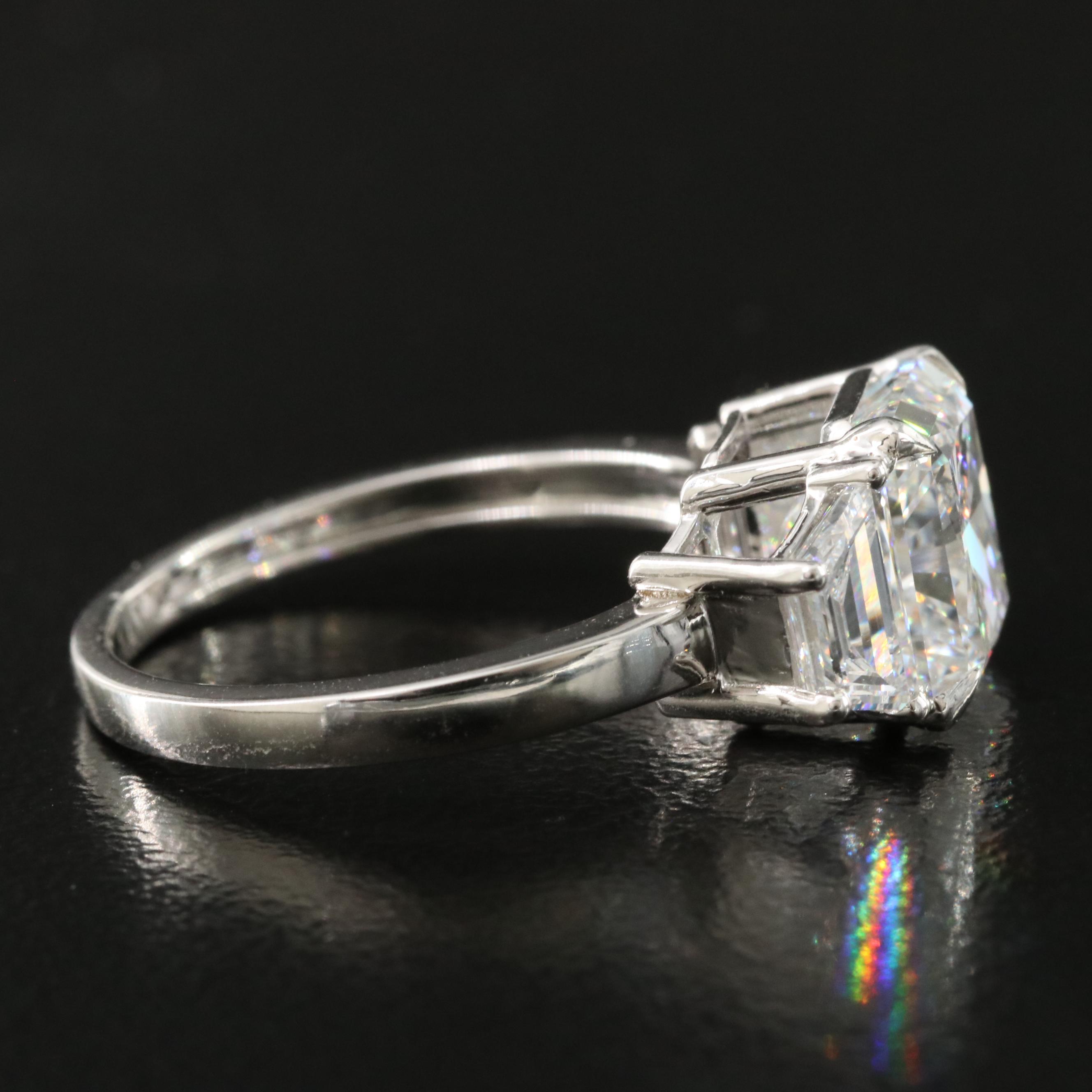 14K 4.16 CTW Lab Grown Diamond Ring with IGI Report