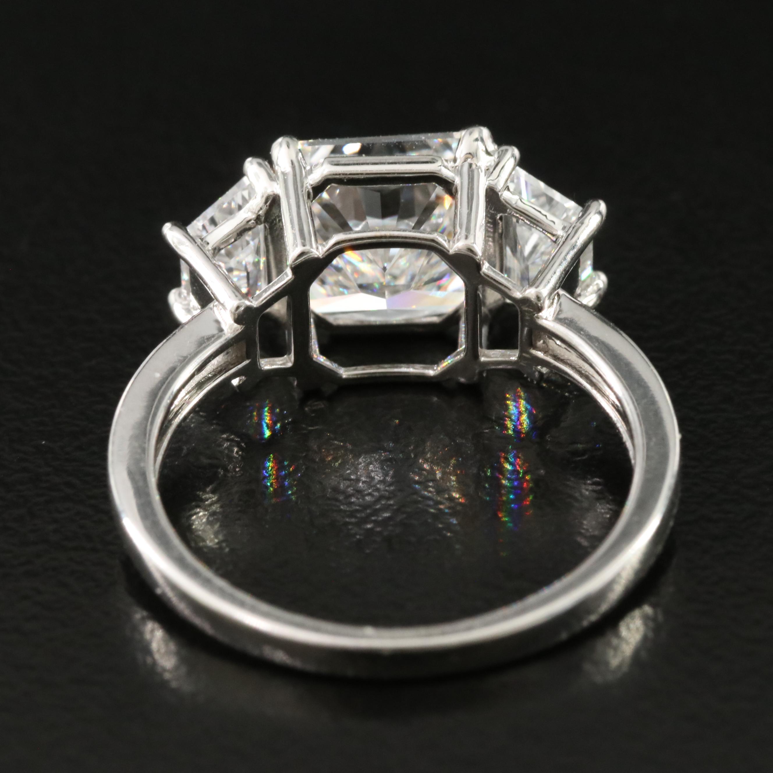 14K 4.16 CTW Lab Grown Diamond Ring with IGI Report