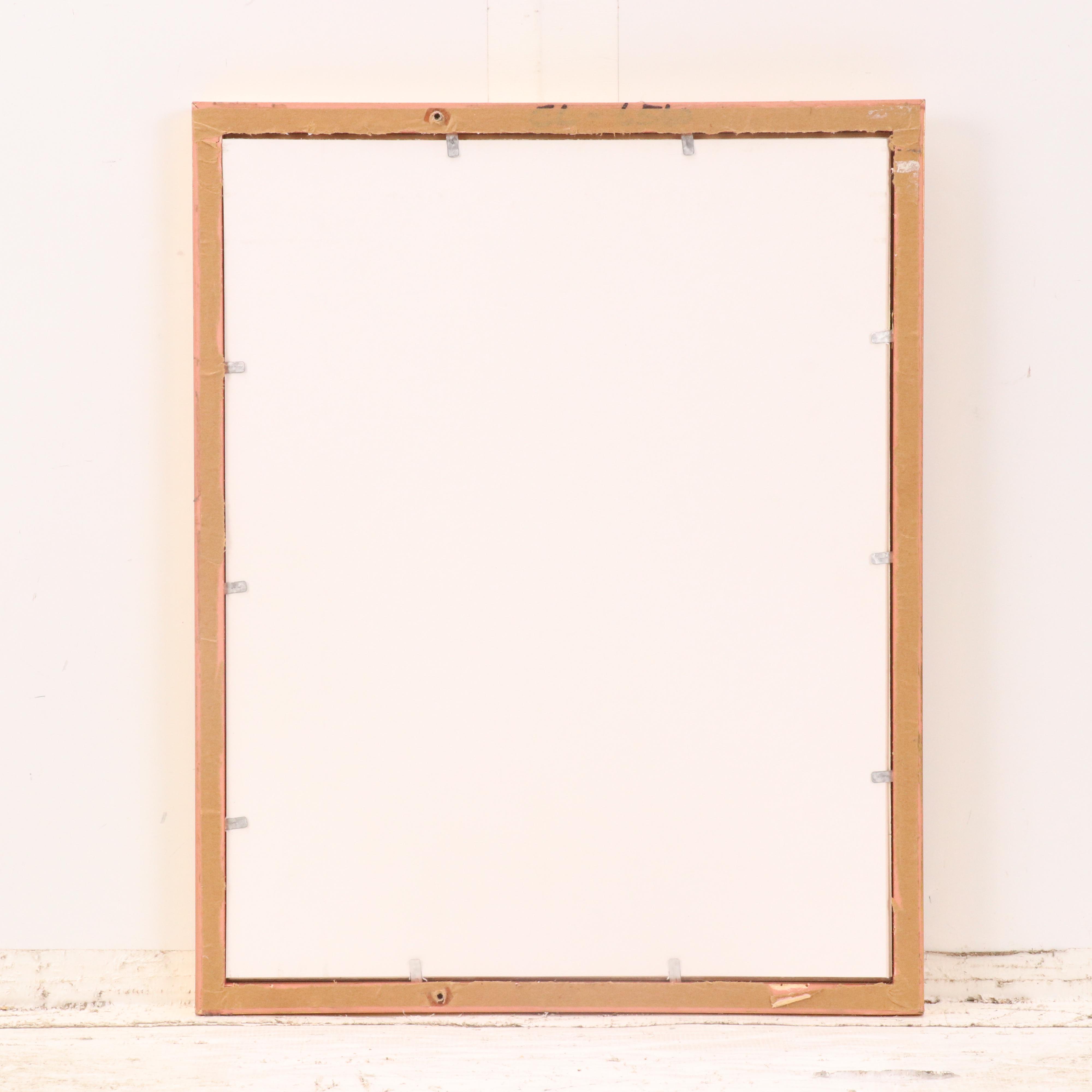 Gustave Baumann Woodcut "October" from "All the Year Round," 1912