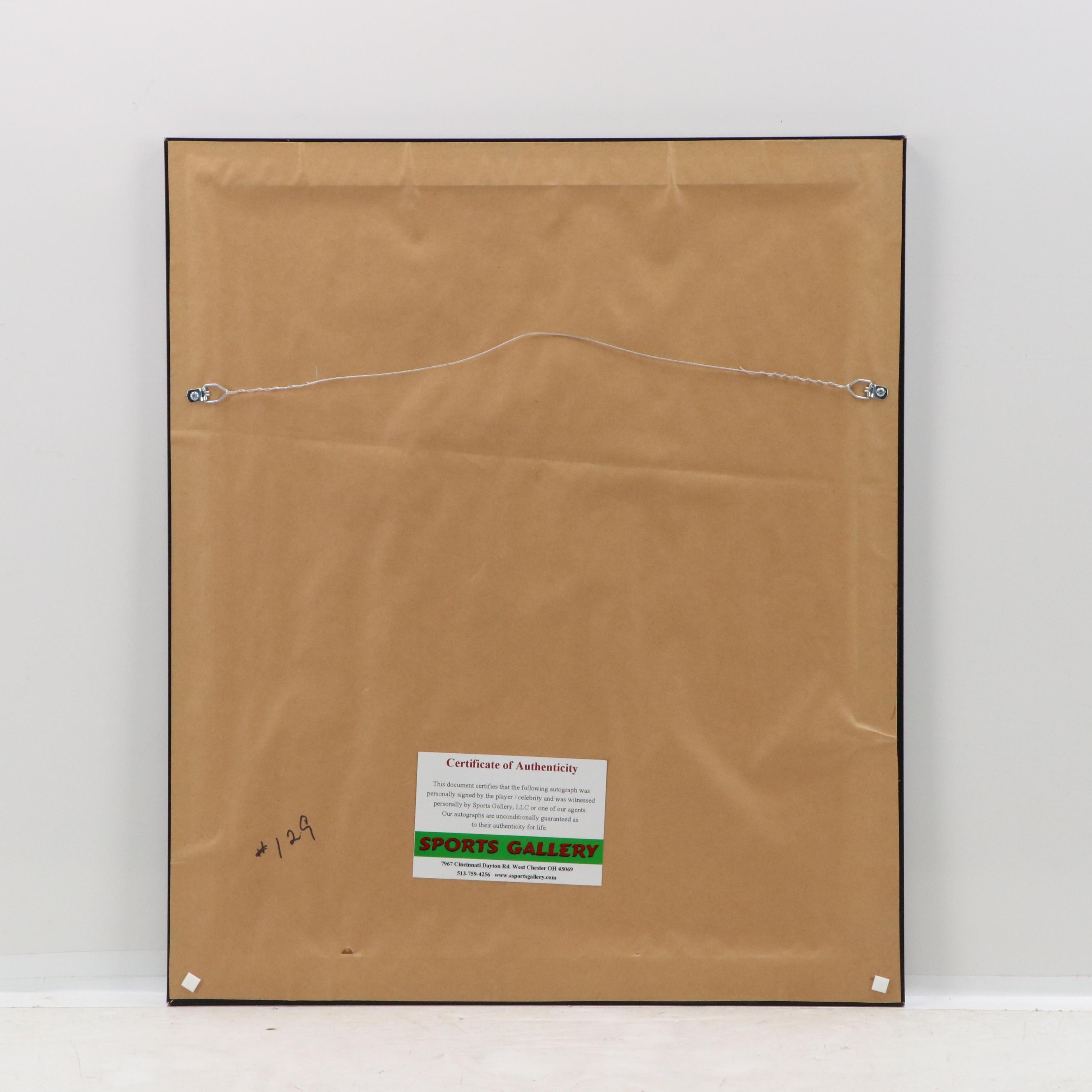 Pete Rose and Michael Mellett Signed Limited Edition Cincinnati Reds Print