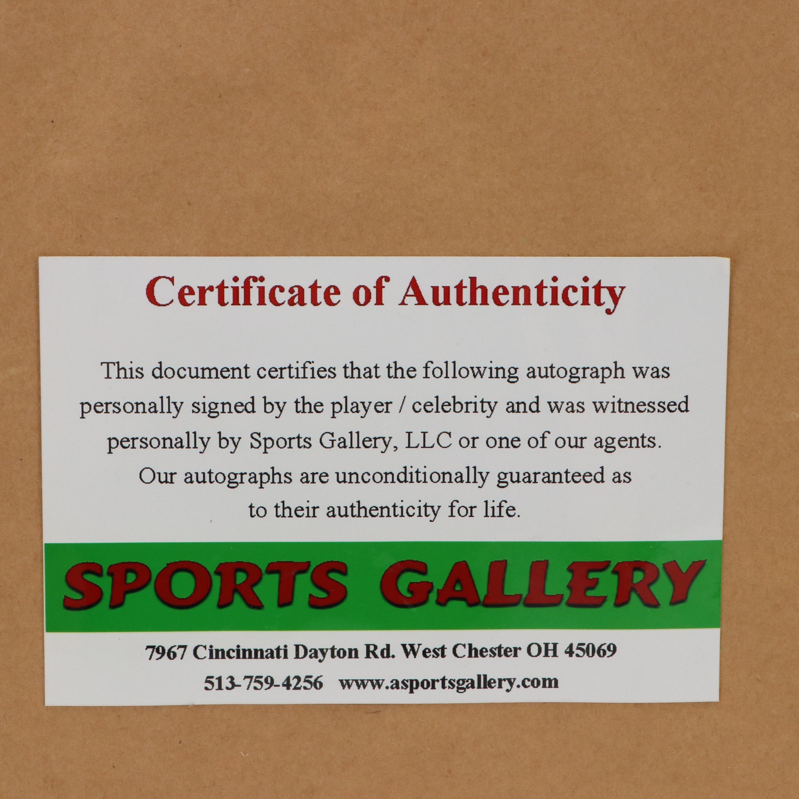 Pete Rose and Michael Mellett Signed Limited Edition Cincinnati Reds Print