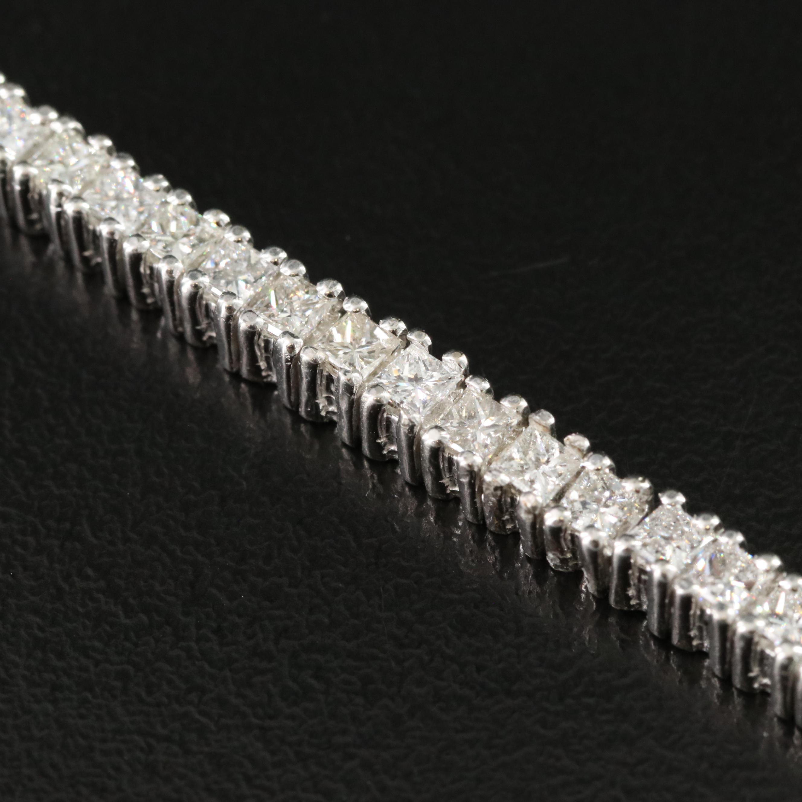 14K 5.08 CTW Diamond Line Bracelet