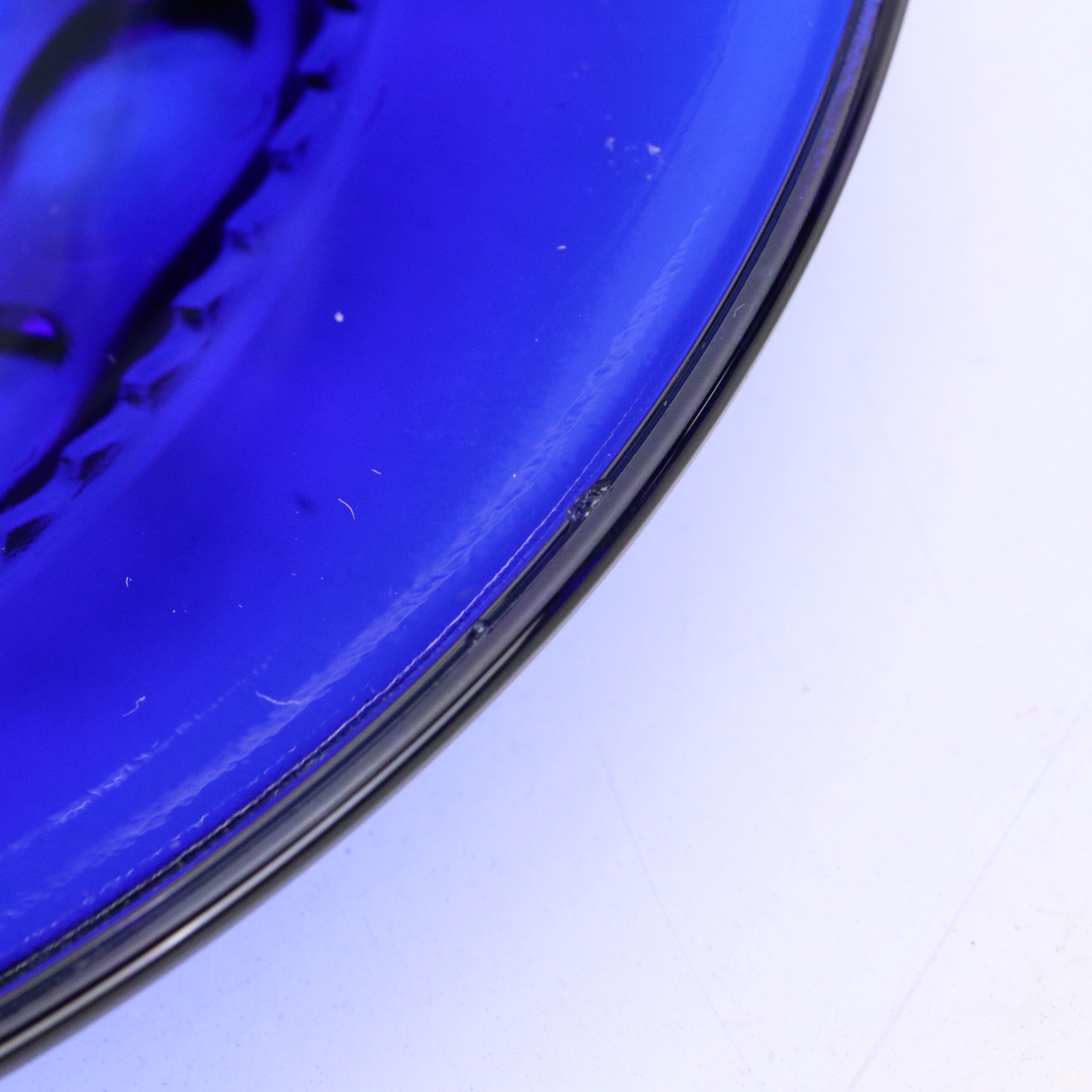 Colony "Color Crown Cobalt" Plates and Sherbets with Royal Cauldon Plates