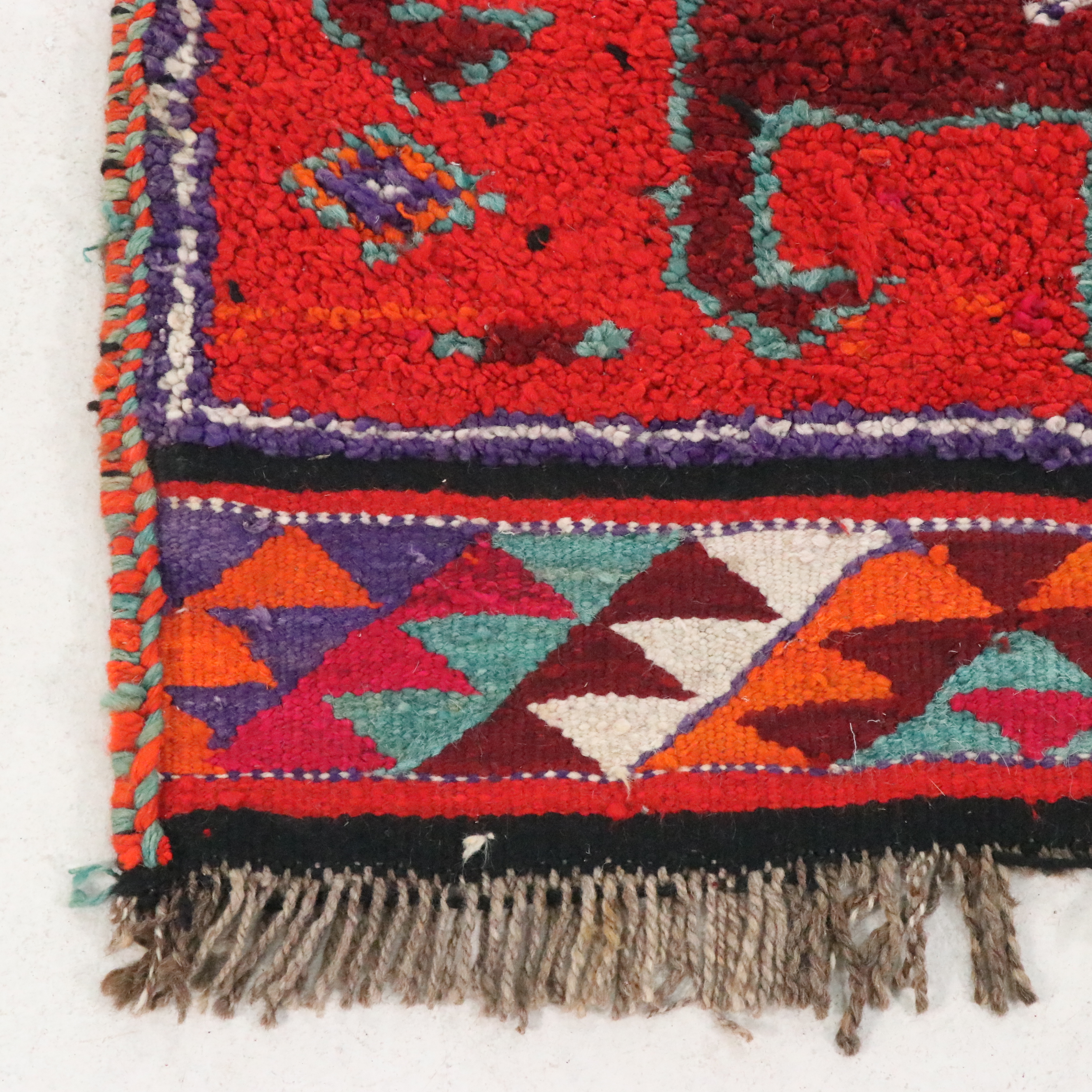 3'1 x 11'10 Hand-Knotted Moroccan Berber Long Rug