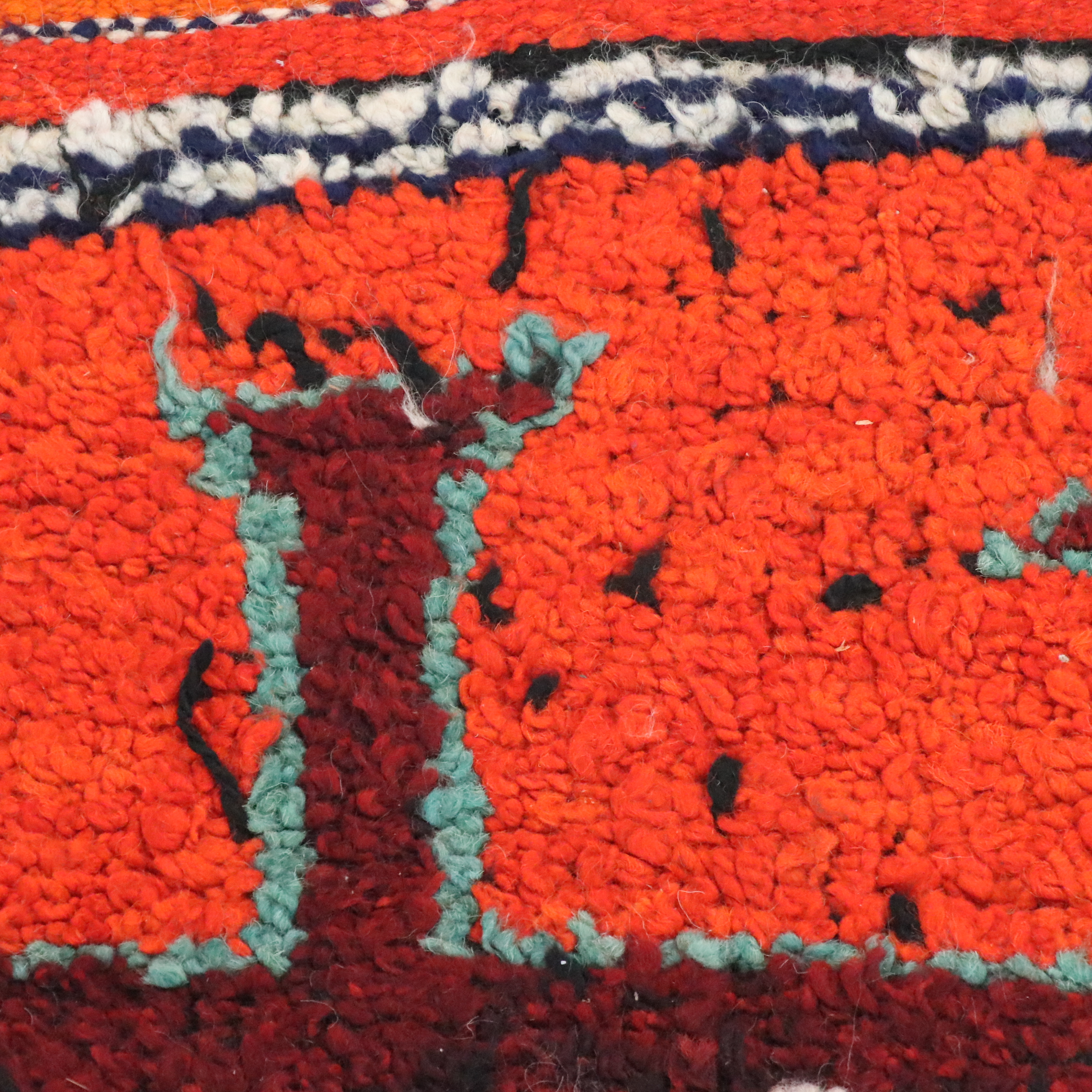 3'1 x 11'10 Hand-Knotted Moroccan Berber Long Rug