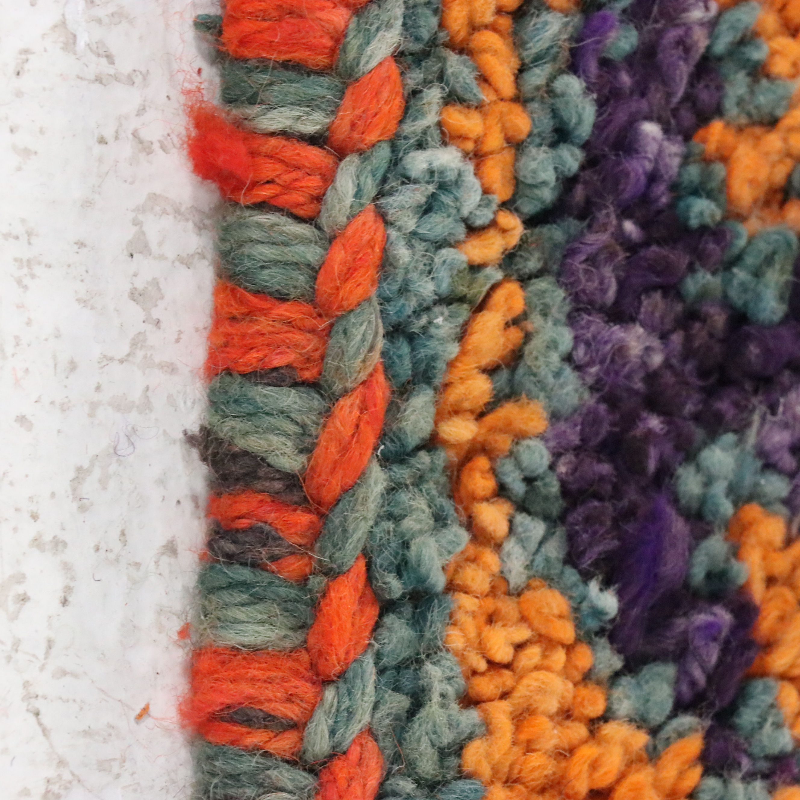 3'4 x 11'3 Hand-Knotted Moroccan Berber Long Rug