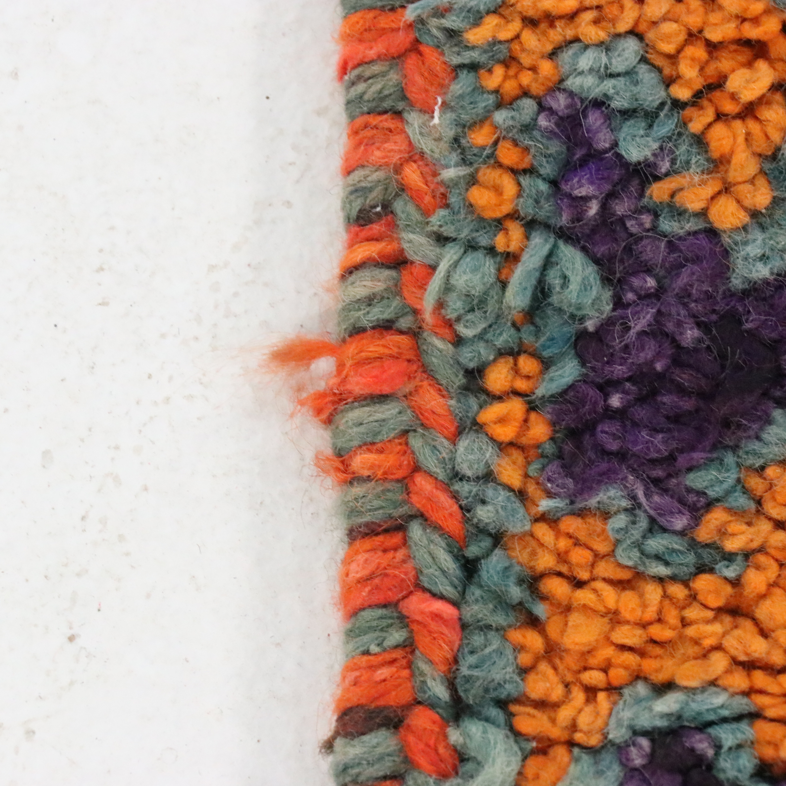 3'4 x 11'3 Hand-Knotted Moroccan Berber Long Rug