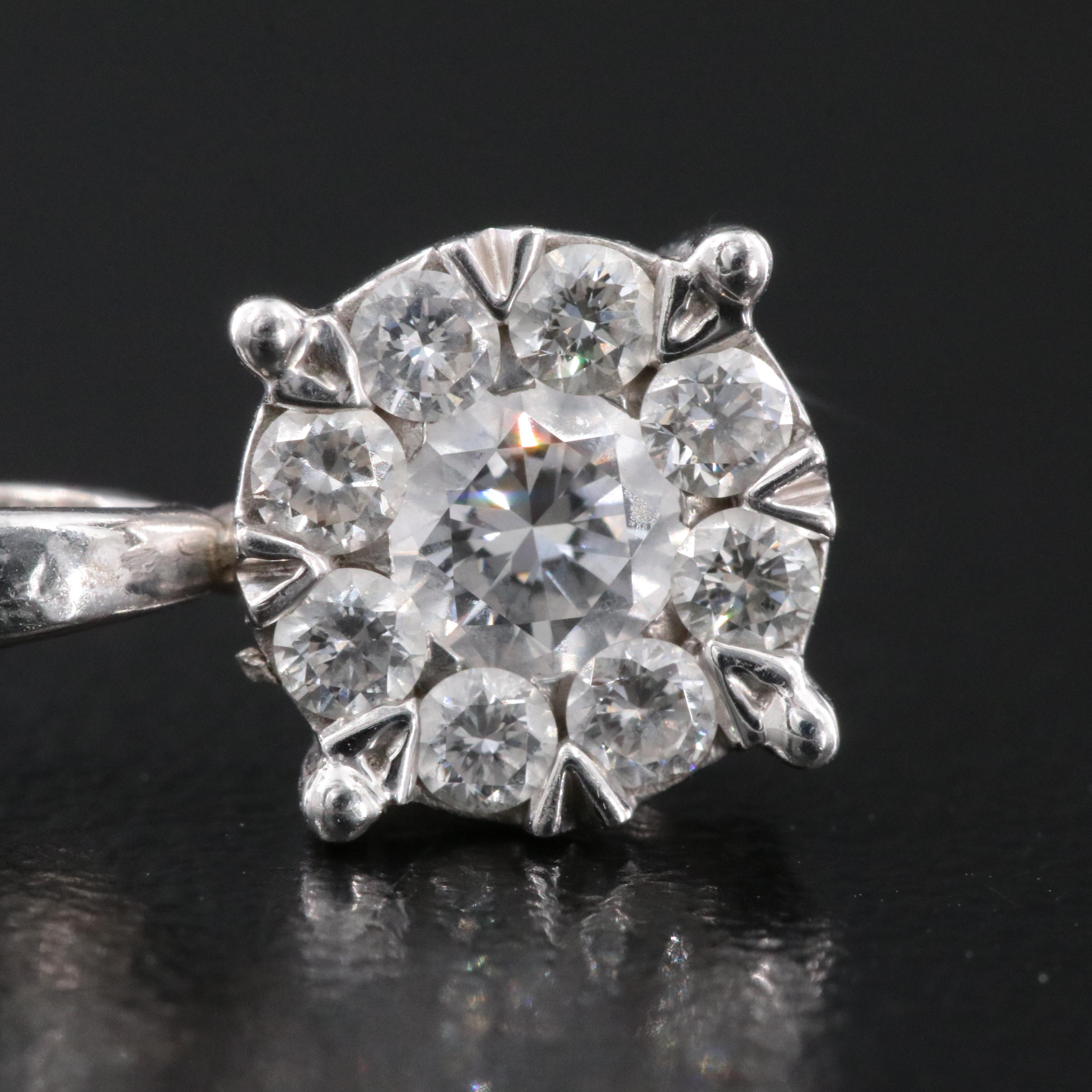 14K 0.56 CTW Lab Grown Diamond Pendant with 10K Bail on 14K Box Chain Necklace