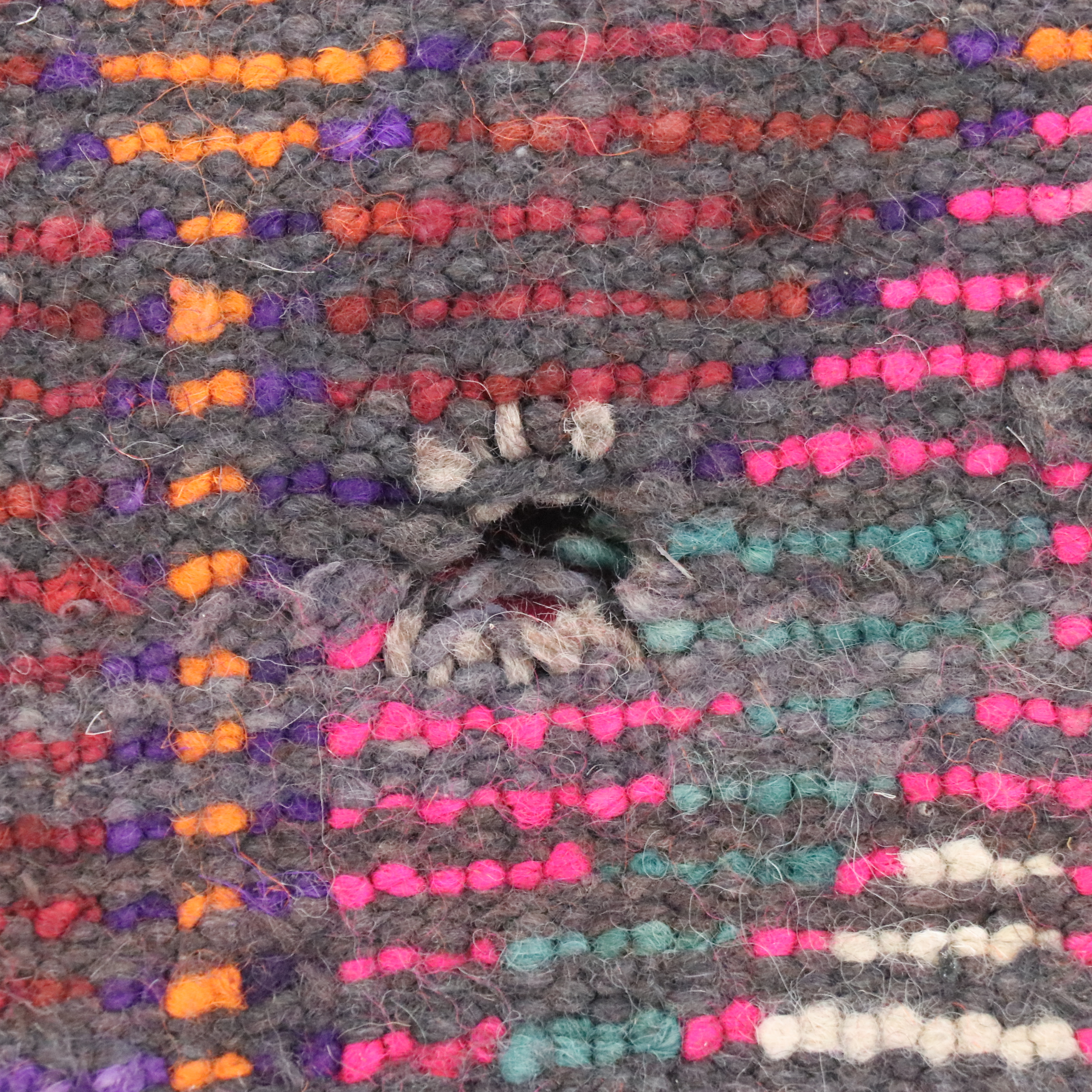 3'4 x 11'3 Hand-Knotted Moroccan Berber Long Rug