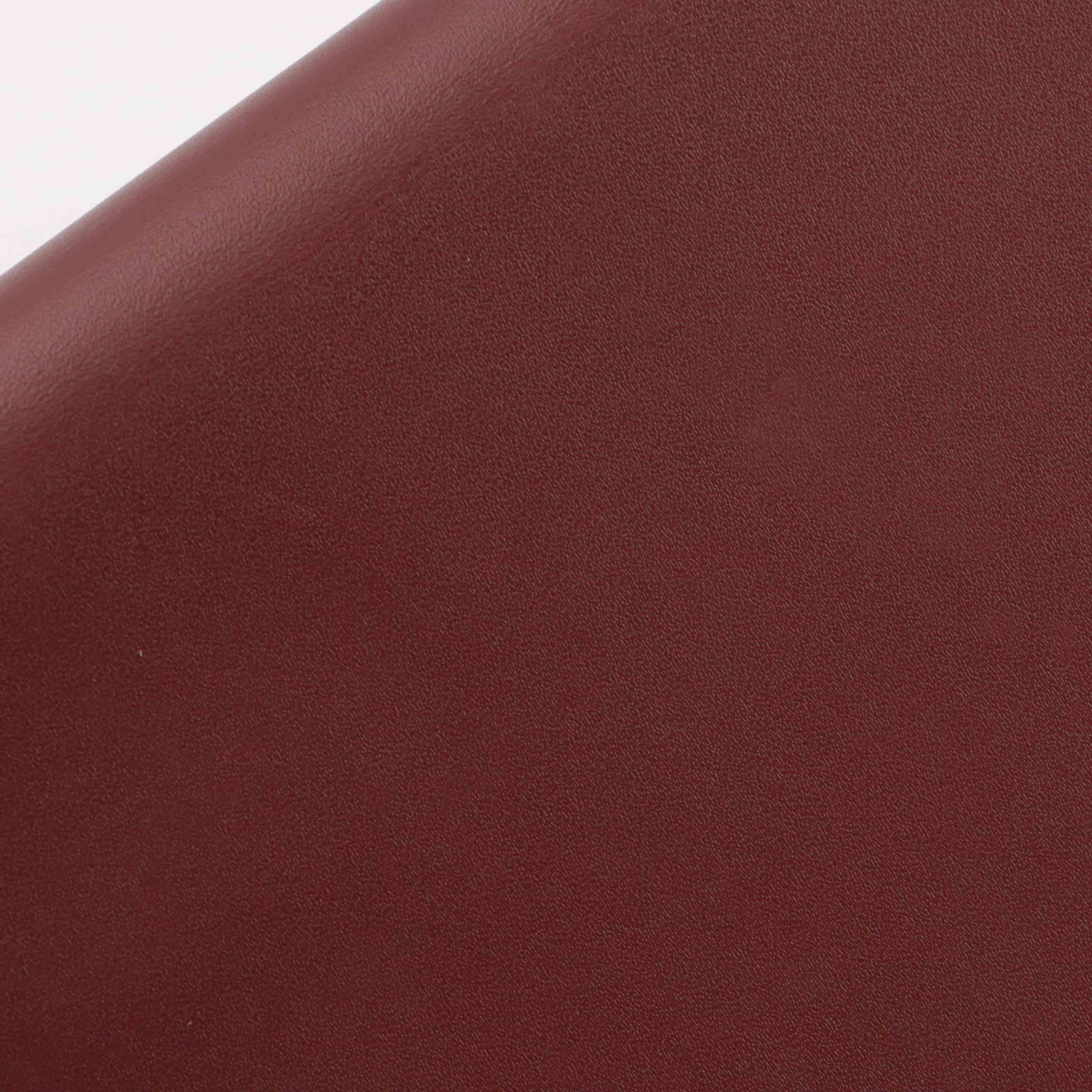 Cartier Must de Cartier Document Case in Burgundy Leather with Box