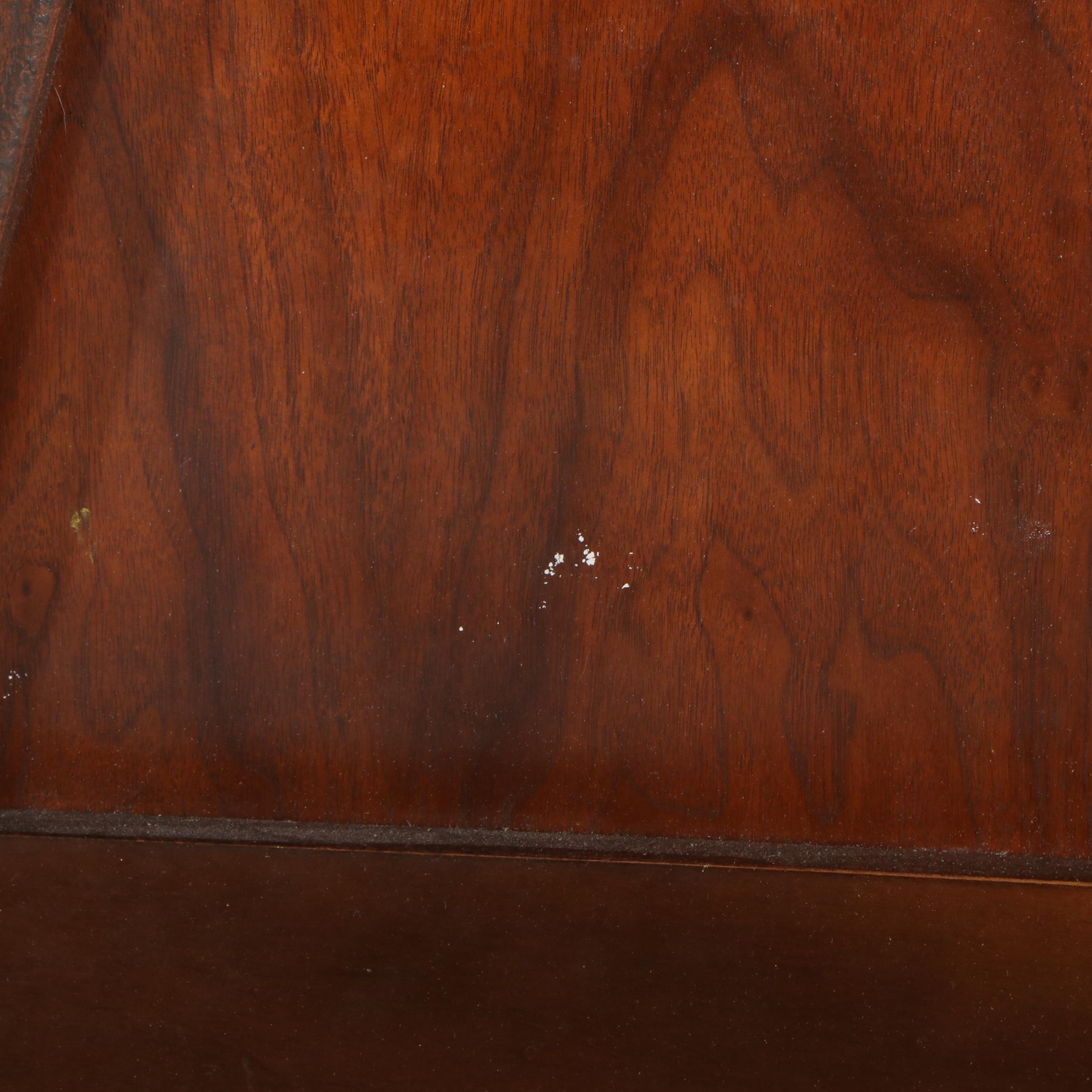 United Furniture Corp. Mid Century Modern Style Walnut Full Headboard