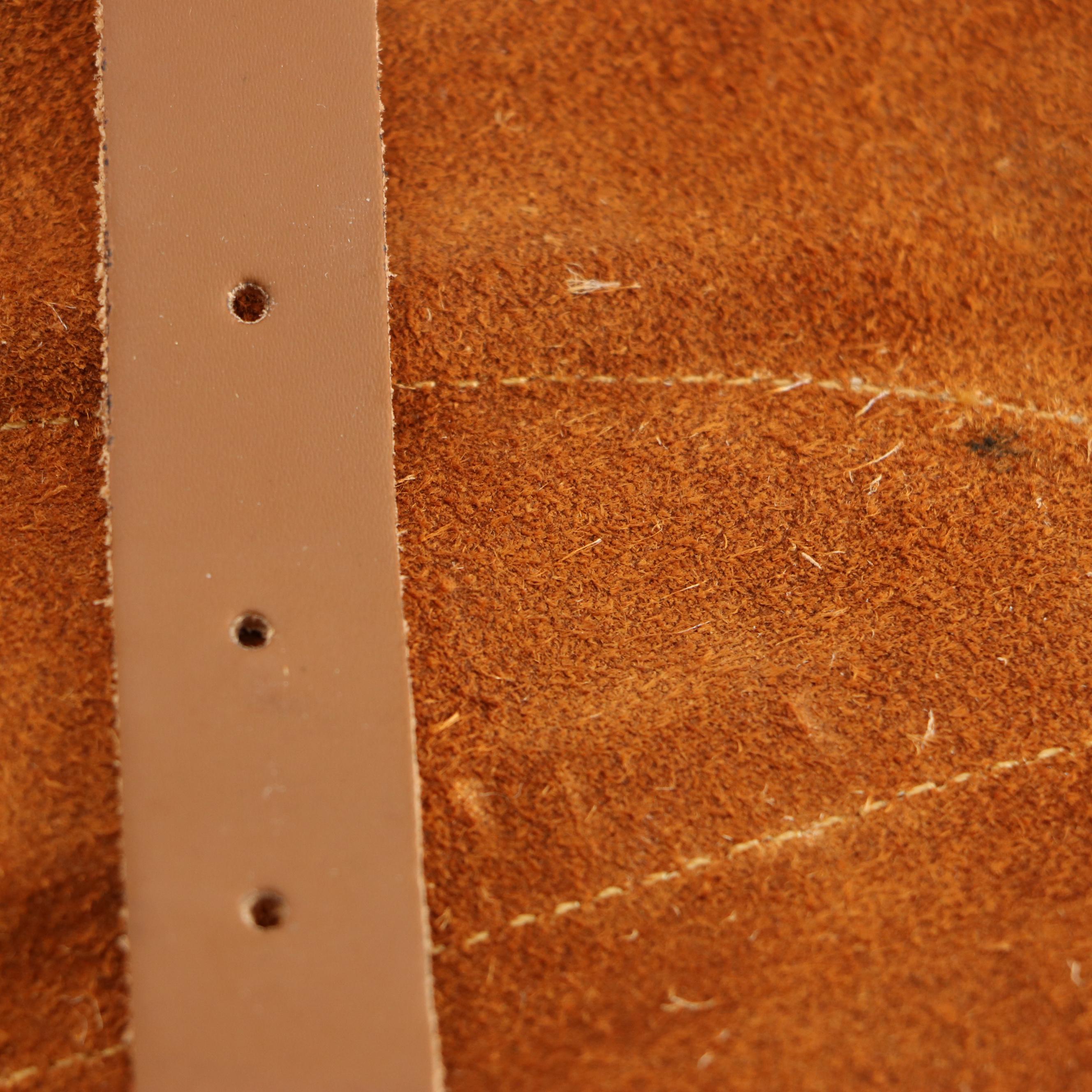 Black Metal and Marbled Handled Chef's Knife Set in Suede Leather Scabbard