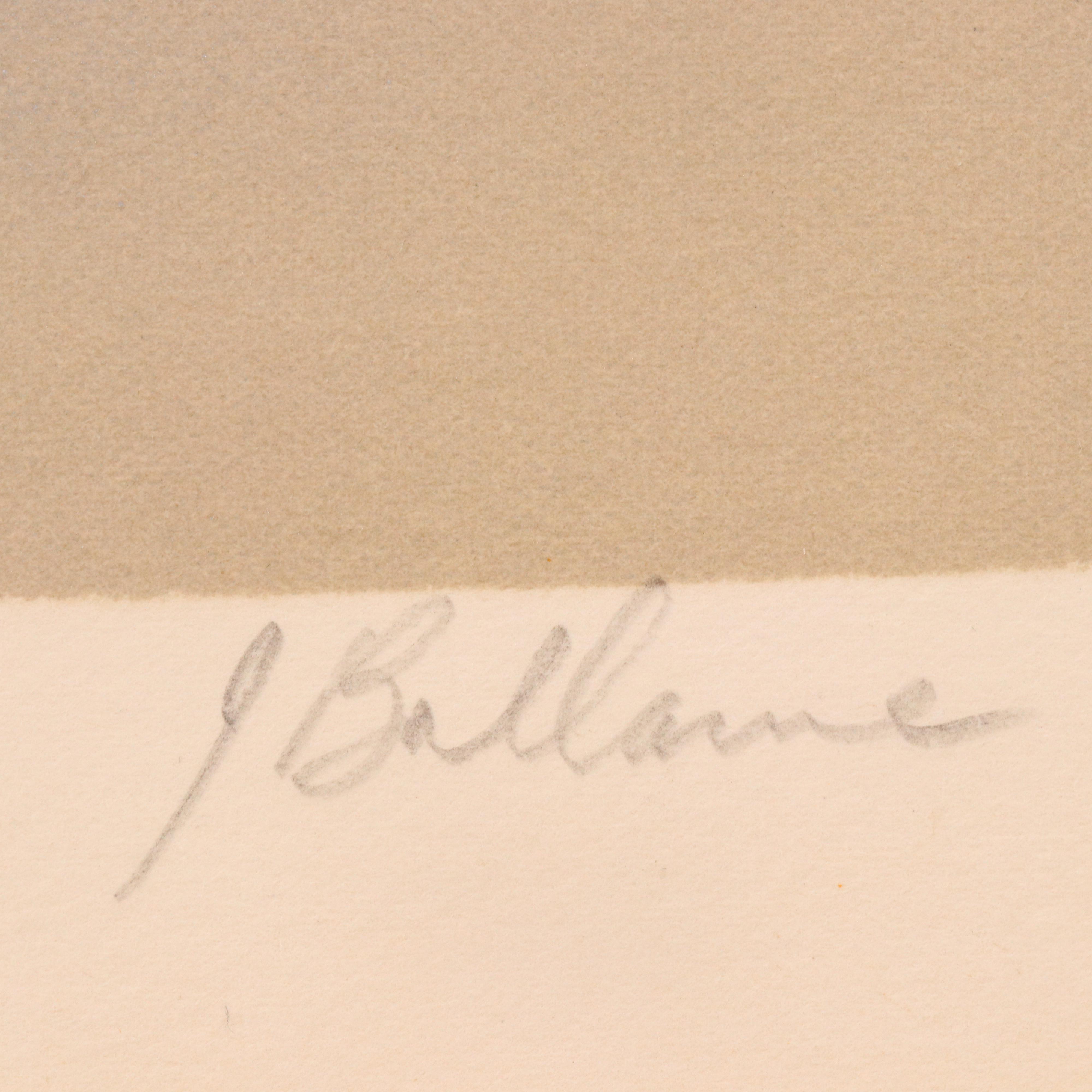 Jerrold Ballaine Op Art Serigraph "Air-Tight"