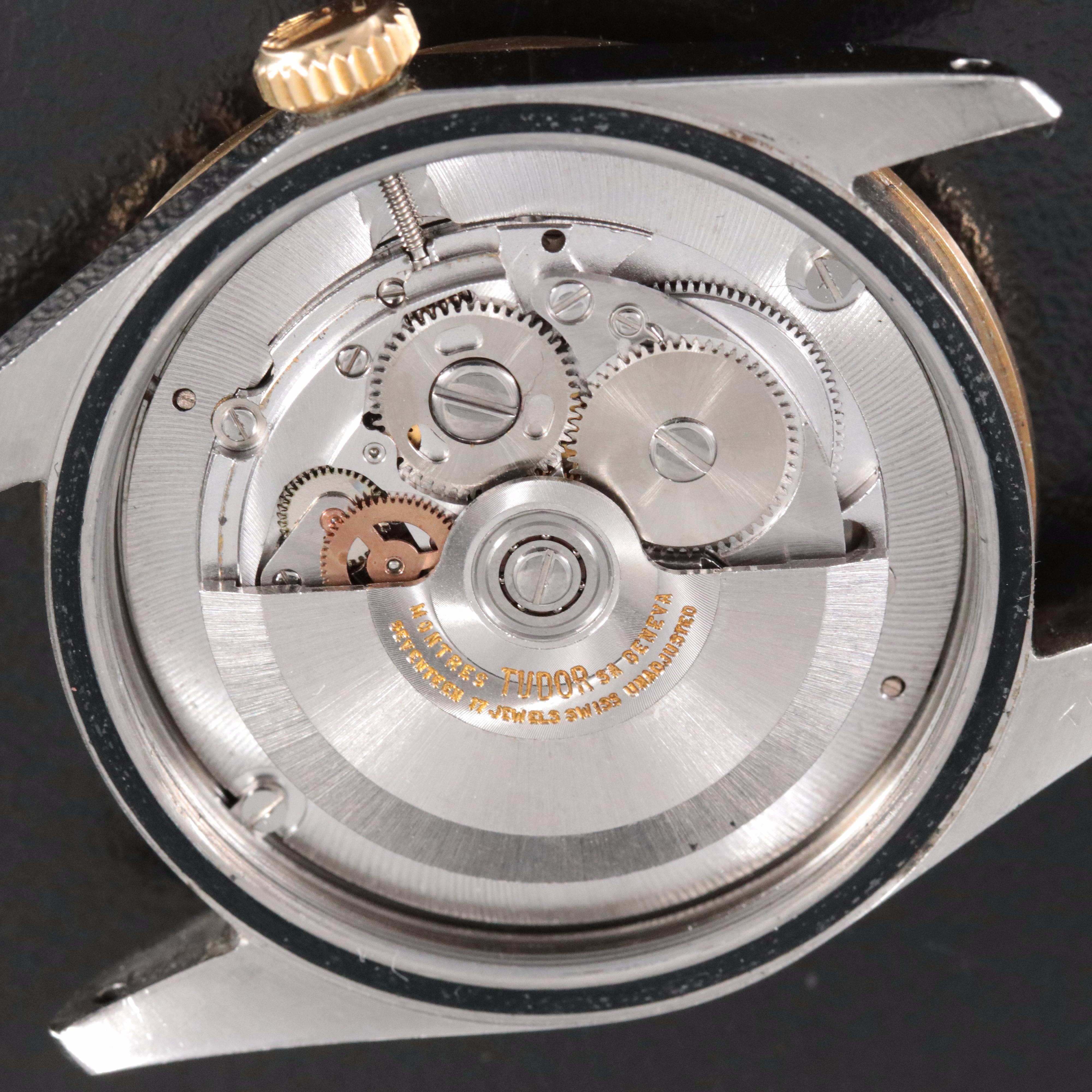 Tudor Oyster Prince Date and Day 14K Gold and Steel Watch