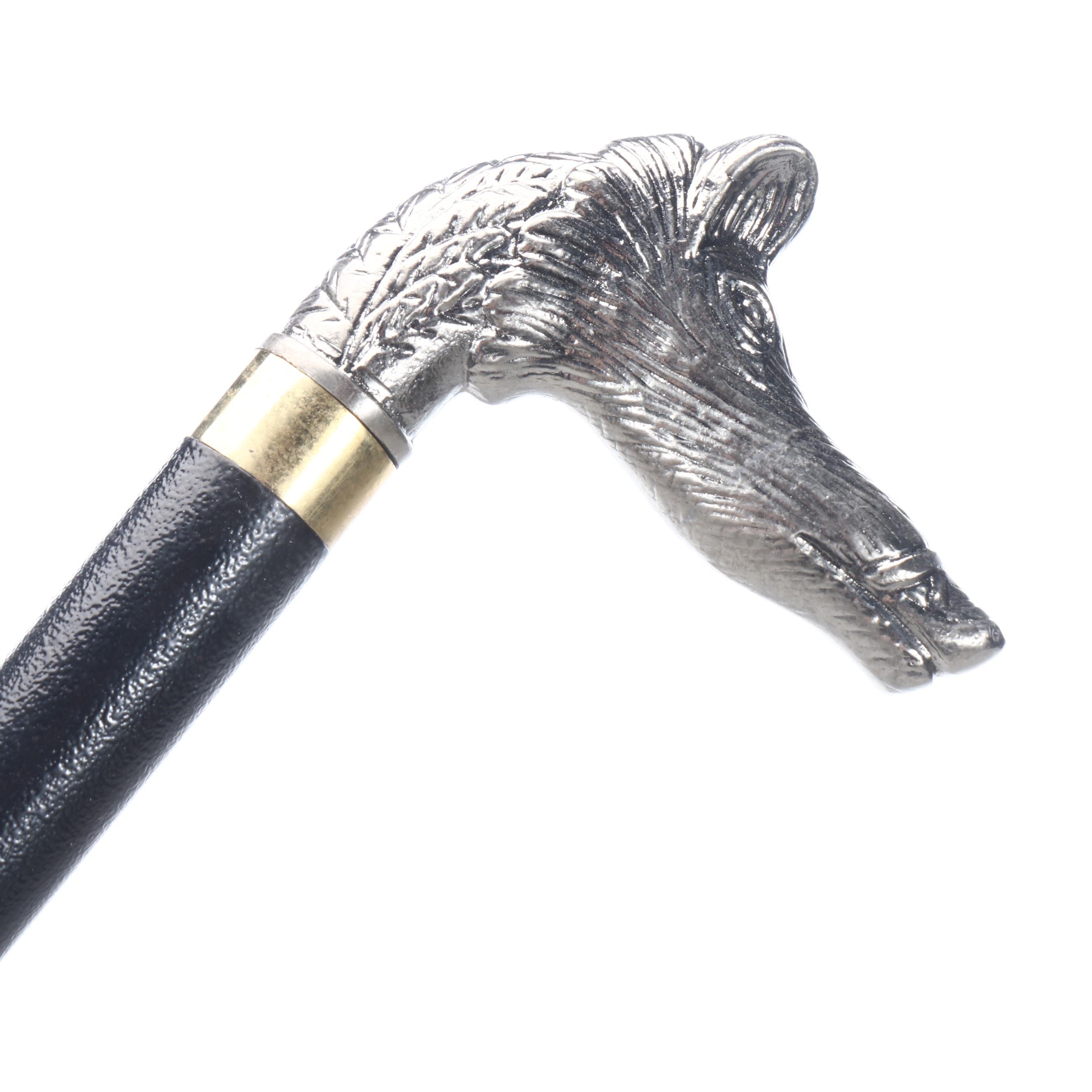 Boar Head Handled Sword Cane