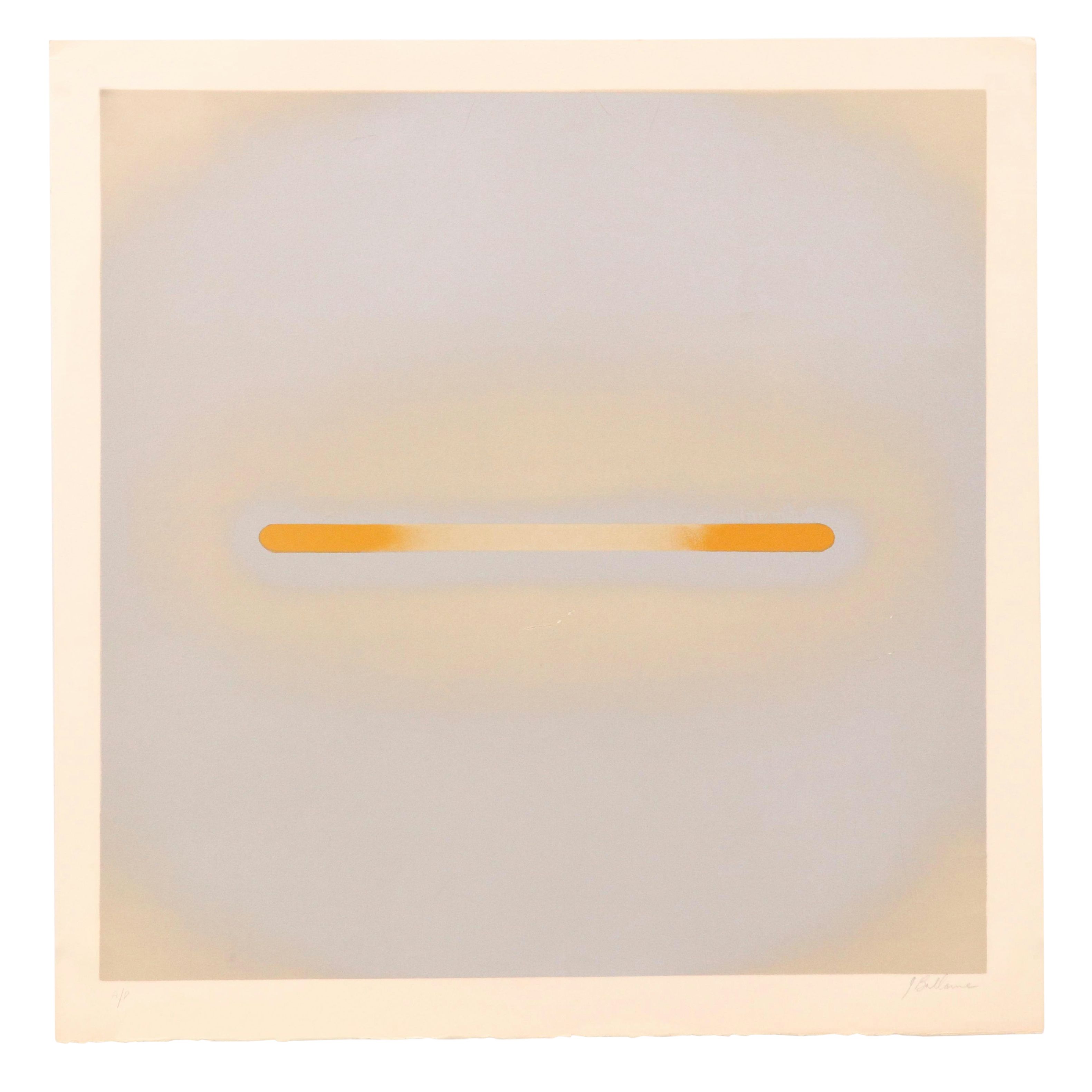 Jerrold Ballaine Op Art Serigraph "Air-Tight"