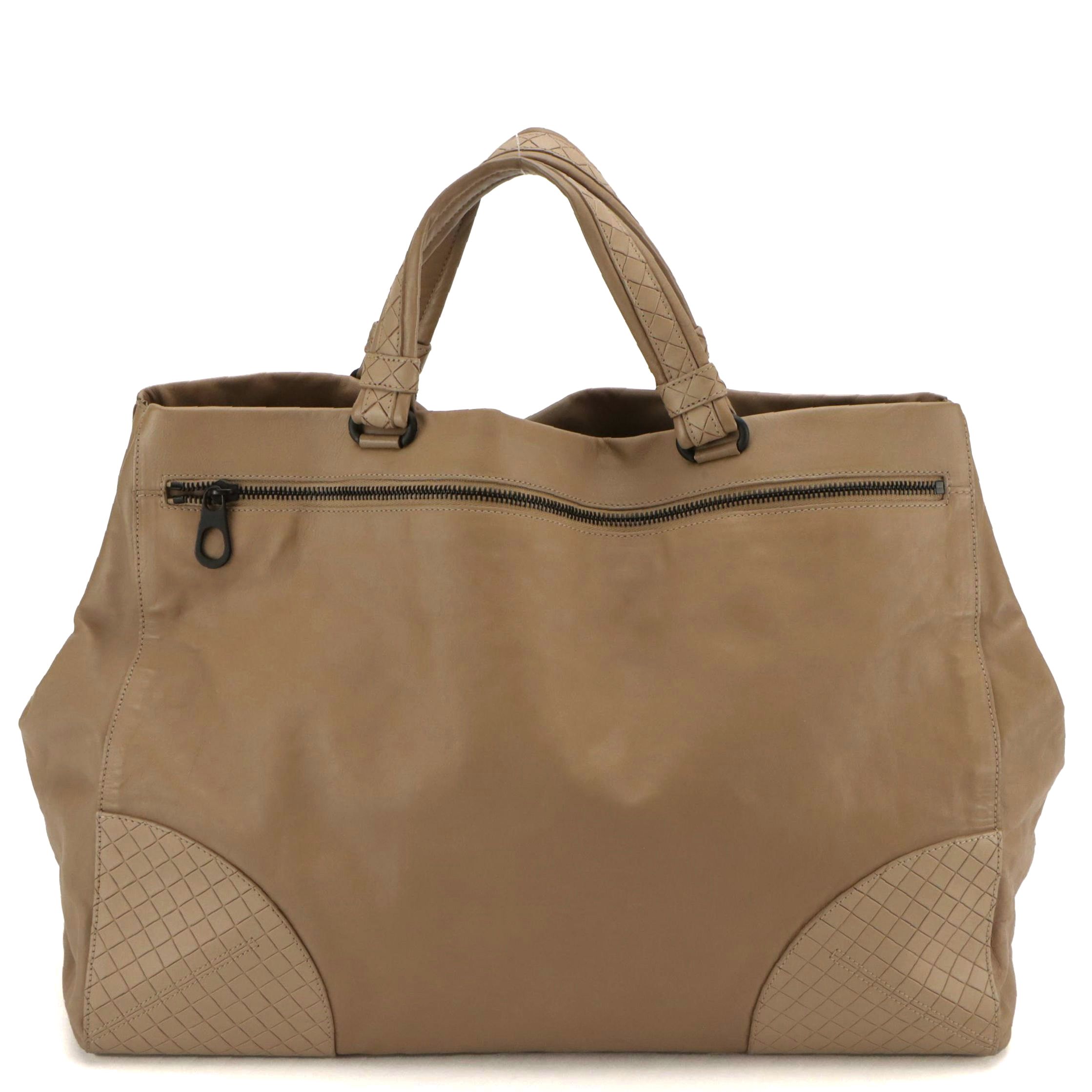 Bottega Veneta Intrecciato Leather Tote