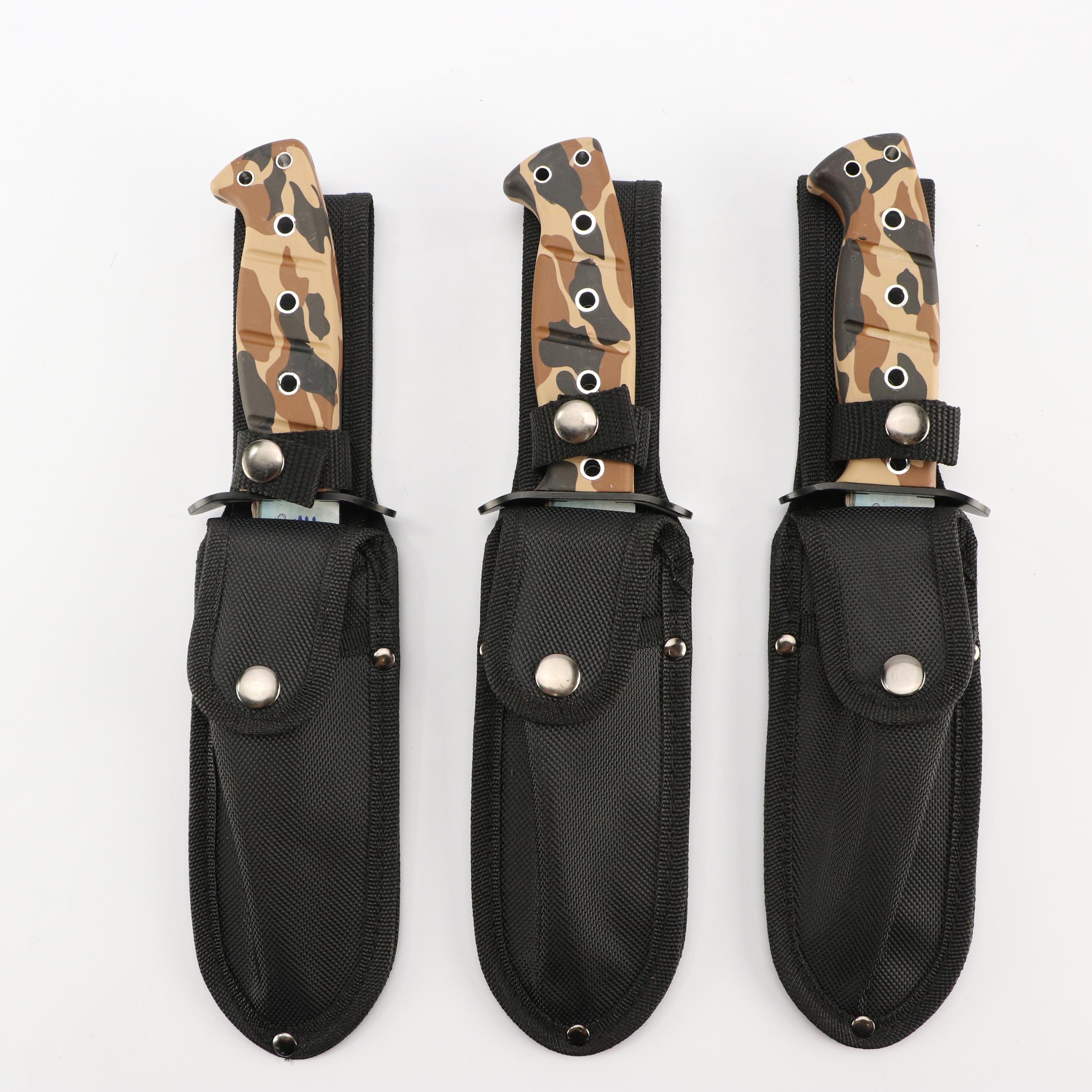 Frost Cutlery Iwo Jima Commemorative Fixed Blade Knives in Scabbards