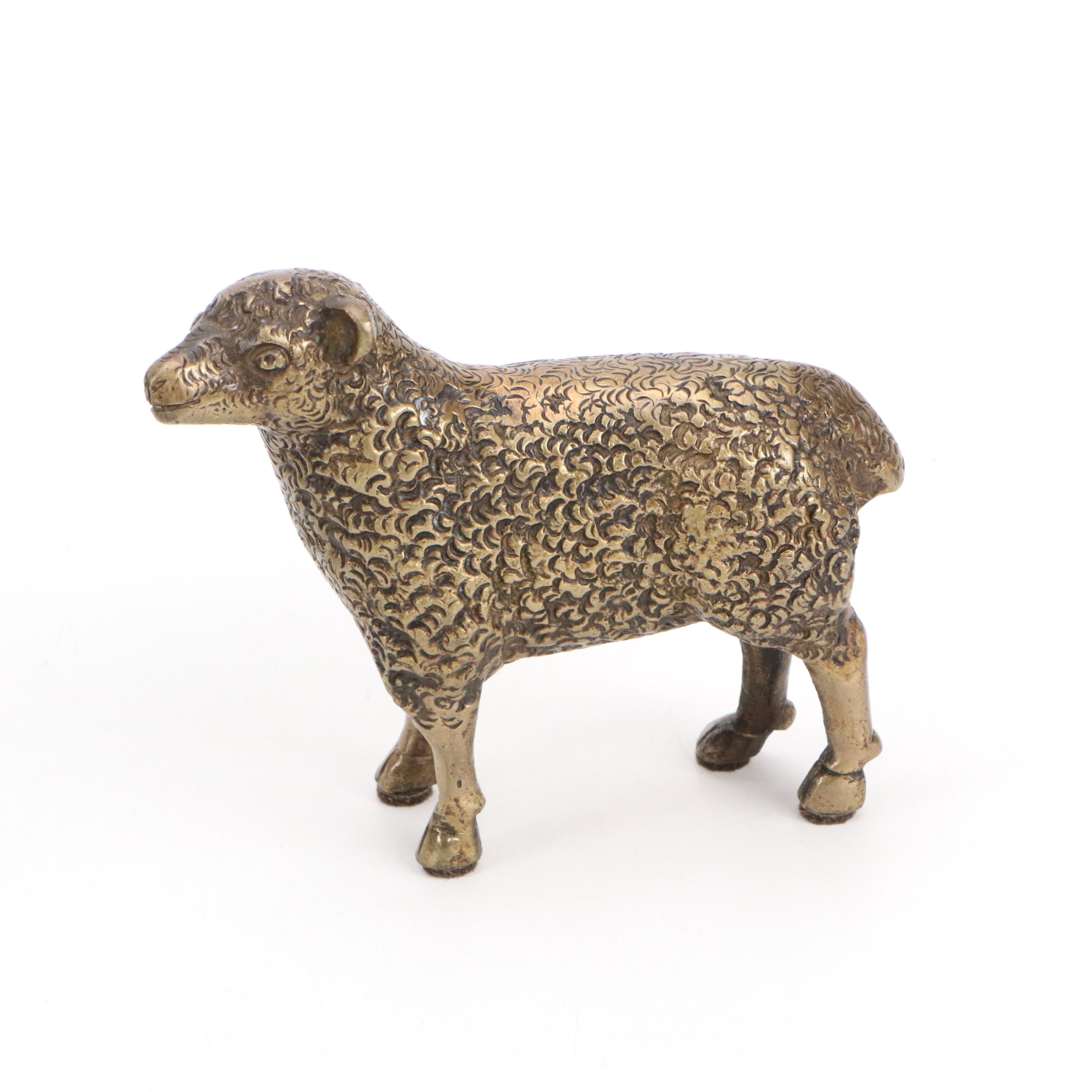 Vintage Dog Paperweights and Wood Bookend with Other Animal Figurines