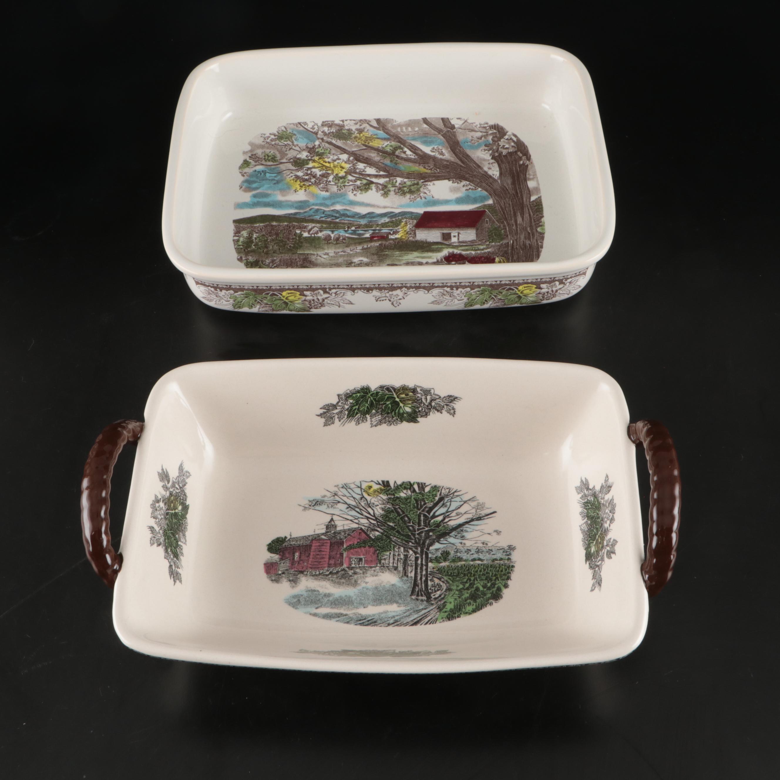 Johnson Bros. "The Friendly Village" Serveware Collection