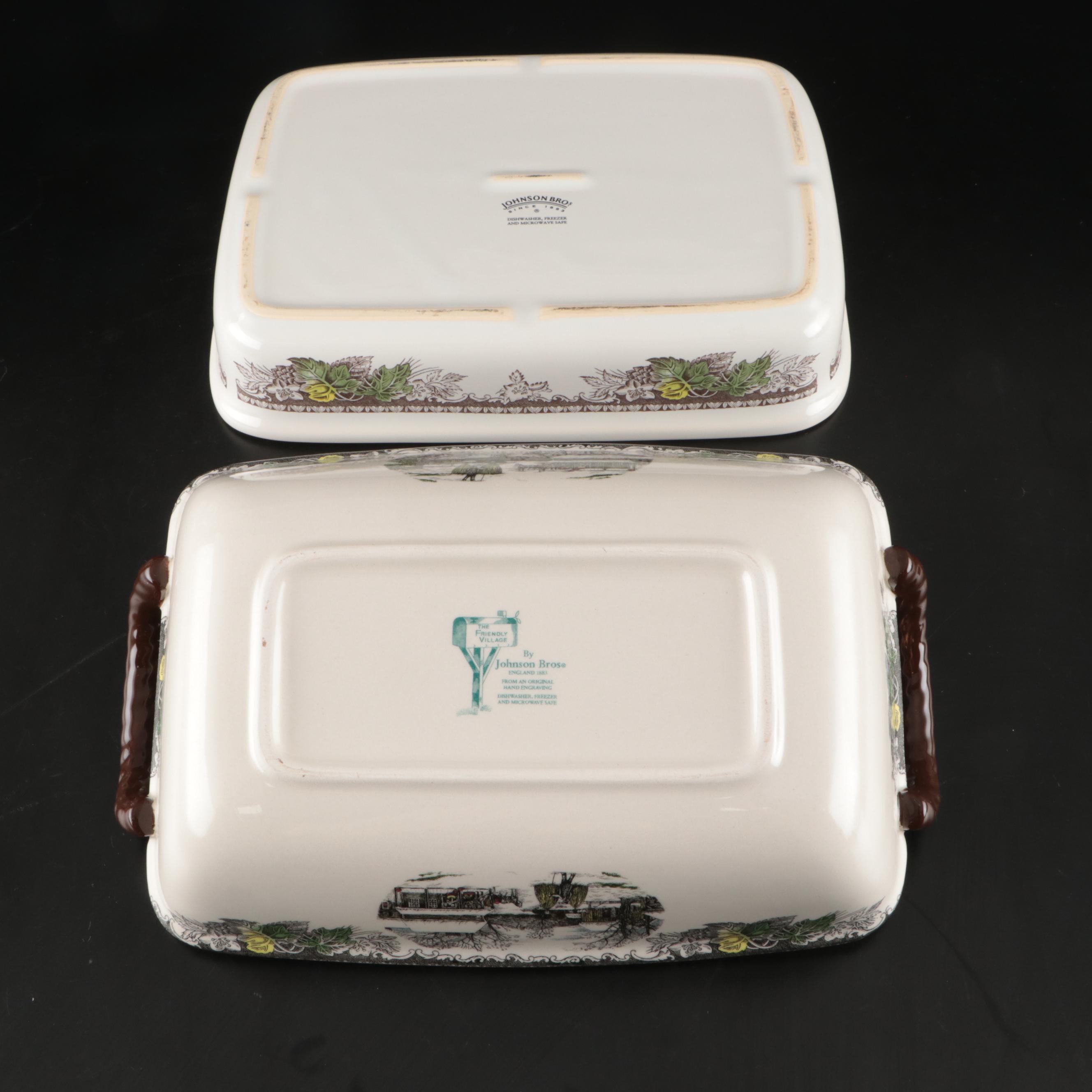 Johnson Bros. "The Friendly Village" Serveware Collection
